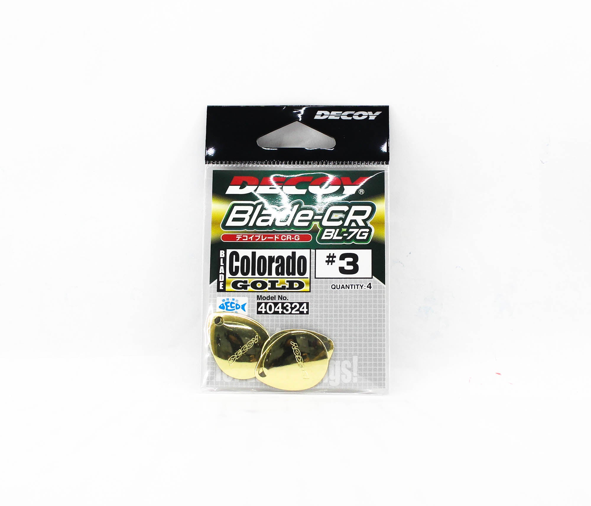 Decoy BL-7G Trailer Blade Colorado Gold Size 3 (4324)