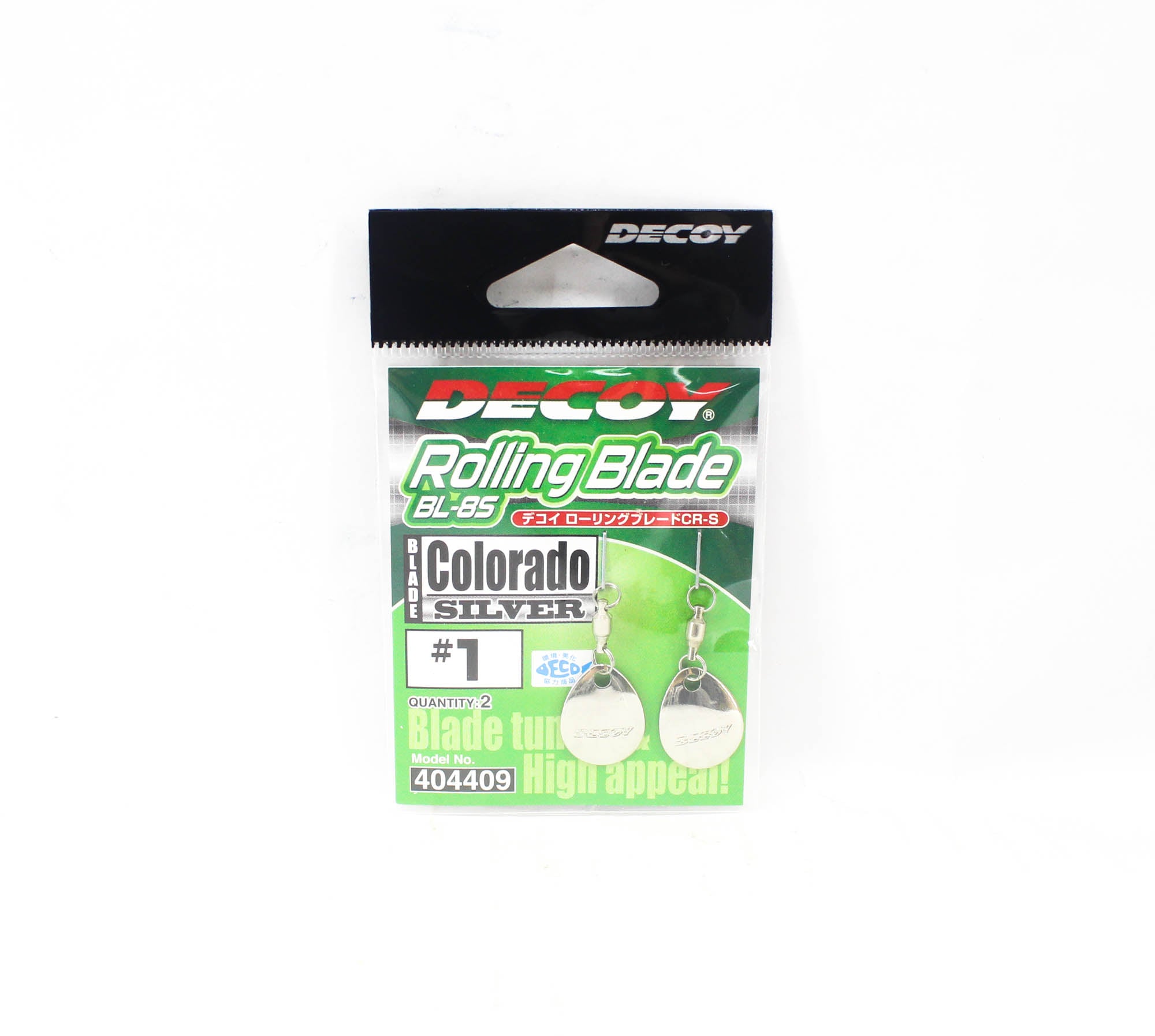 Decoy Blade Willow BL-8S Silver Size 1 (4409)