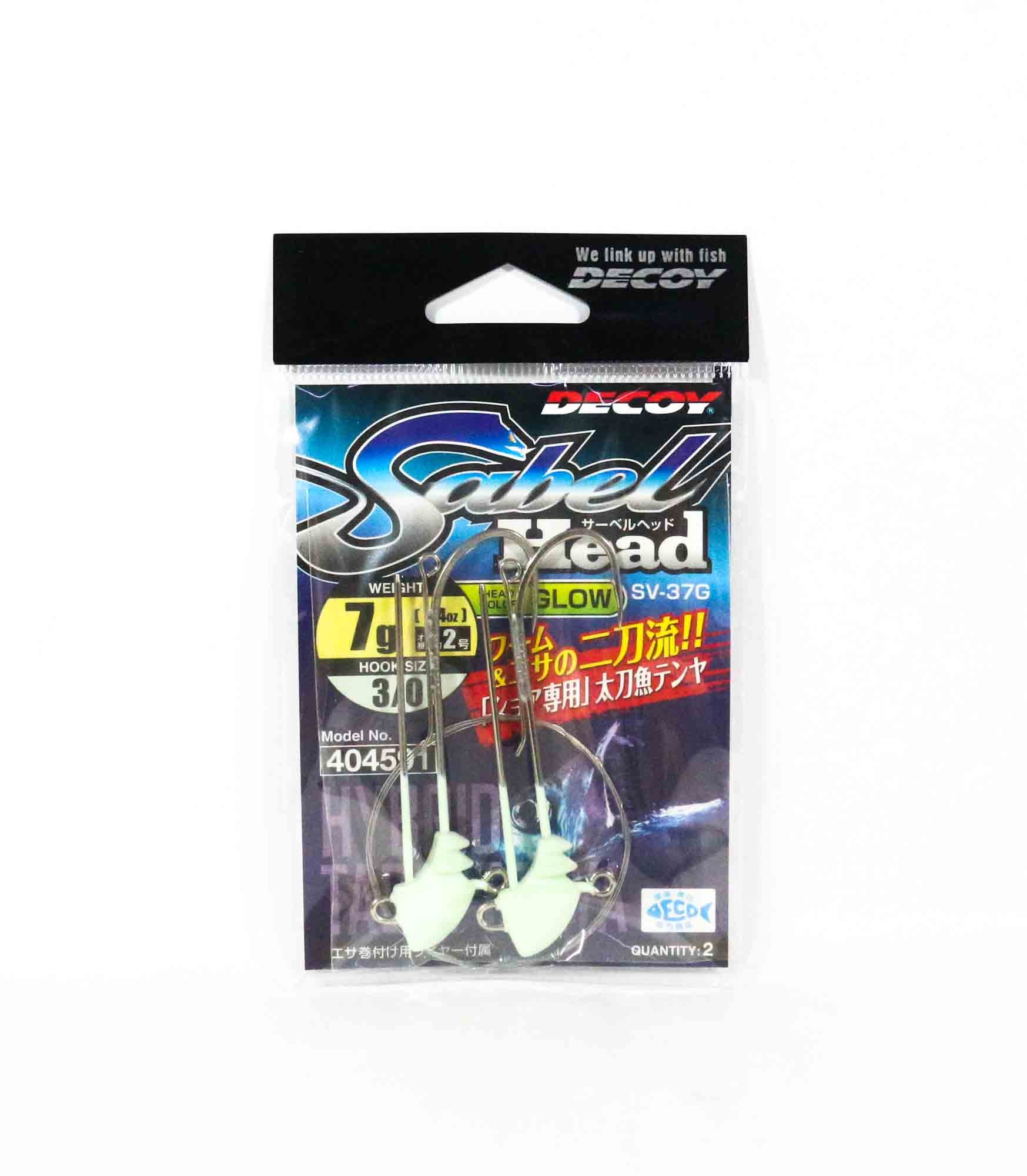 Decoy SV-37G Jig Head Sabel Size 3/0 , 7 grams (4591)