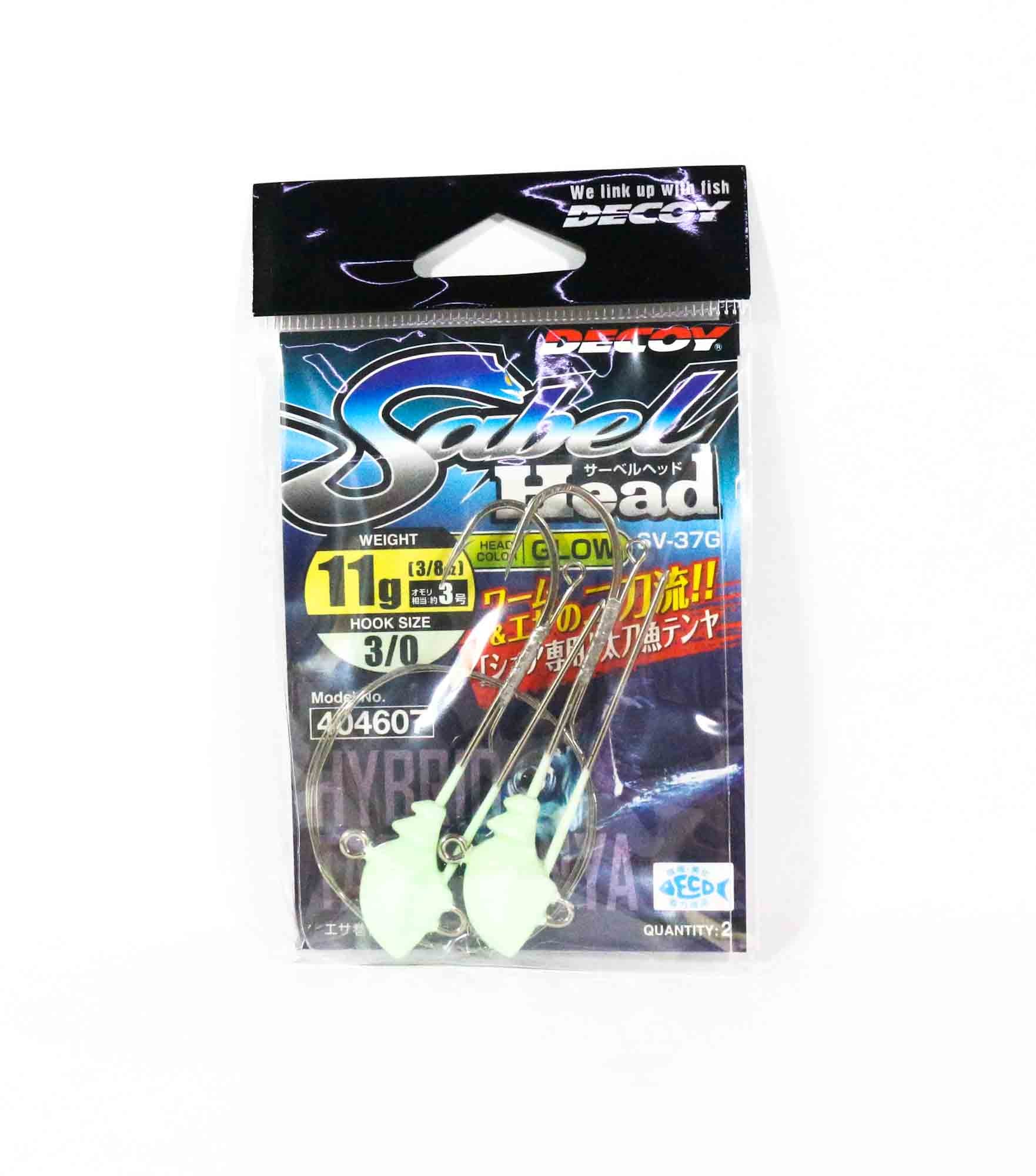 Decoy SV-37G Jig Head Sabel Size 3/0 , 11 grams (4607)