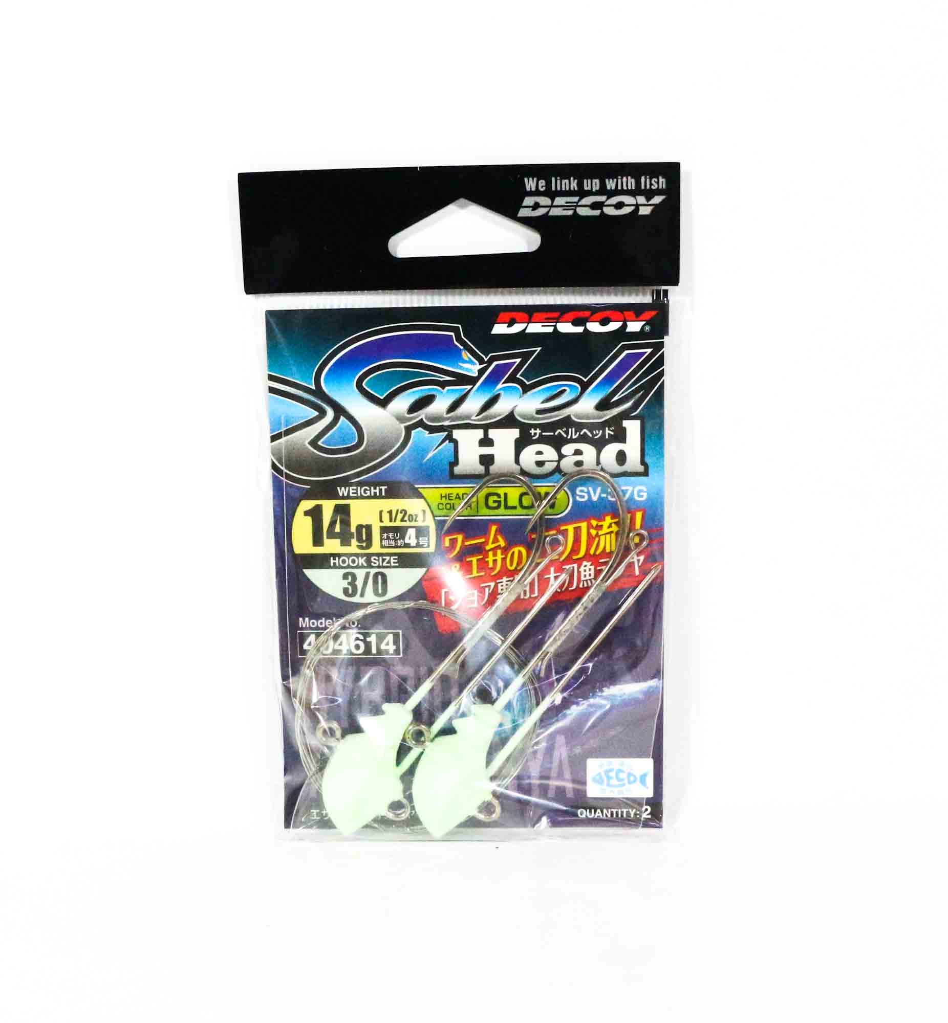 Decoy SV-37G Jig Head Sabel Size 3/0 , 14 grams (4614)
