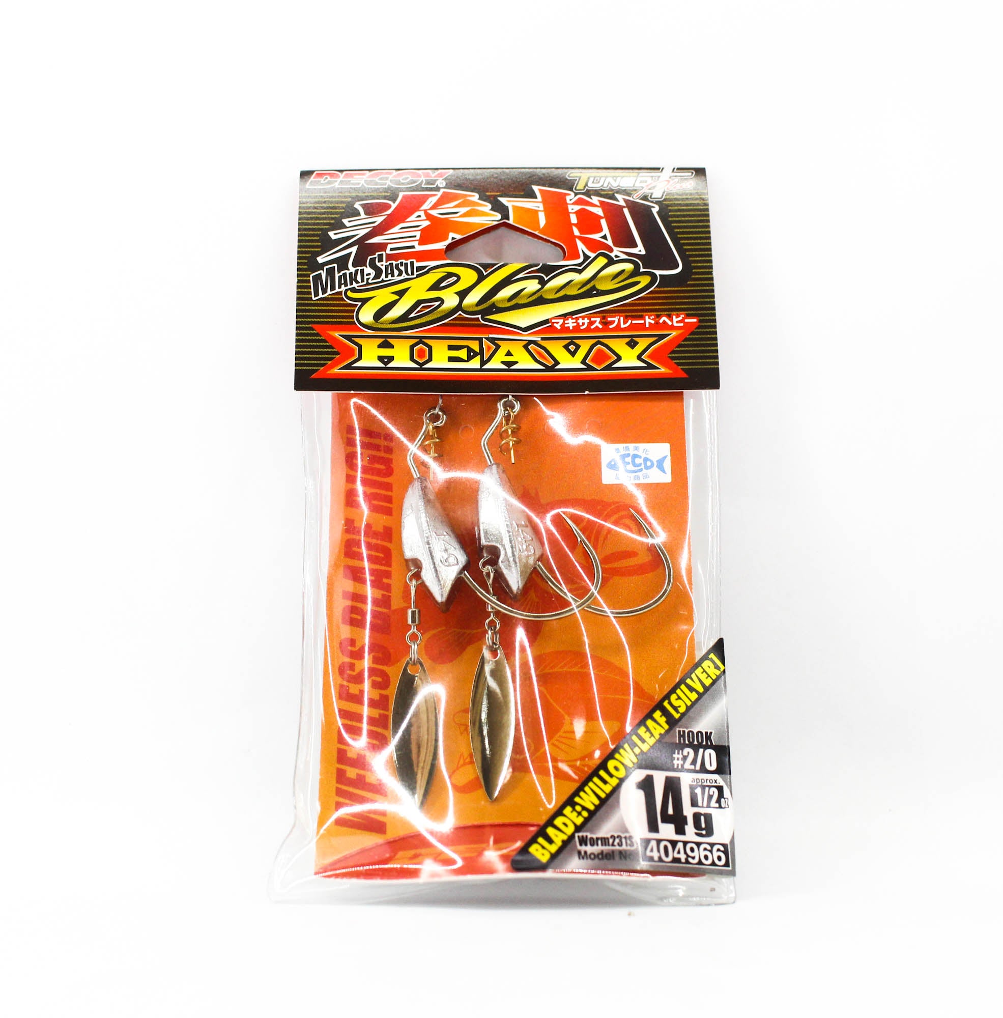 Decoy Worm 231S Texas Blade Heavy Size 2/0 14 grams (4966)
