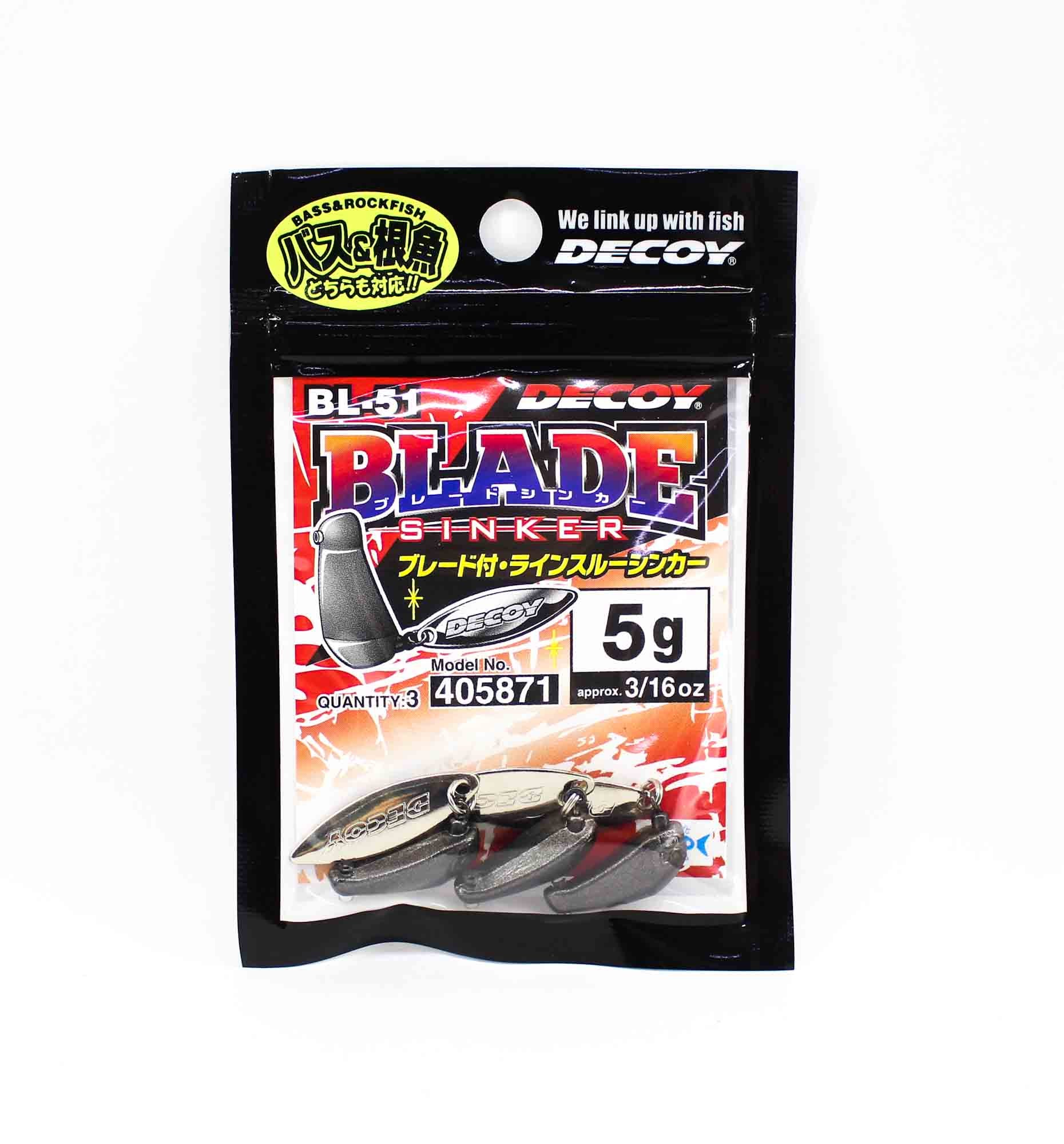 Decoy BL-51 Blade Sinker Size 5 grams (5871)