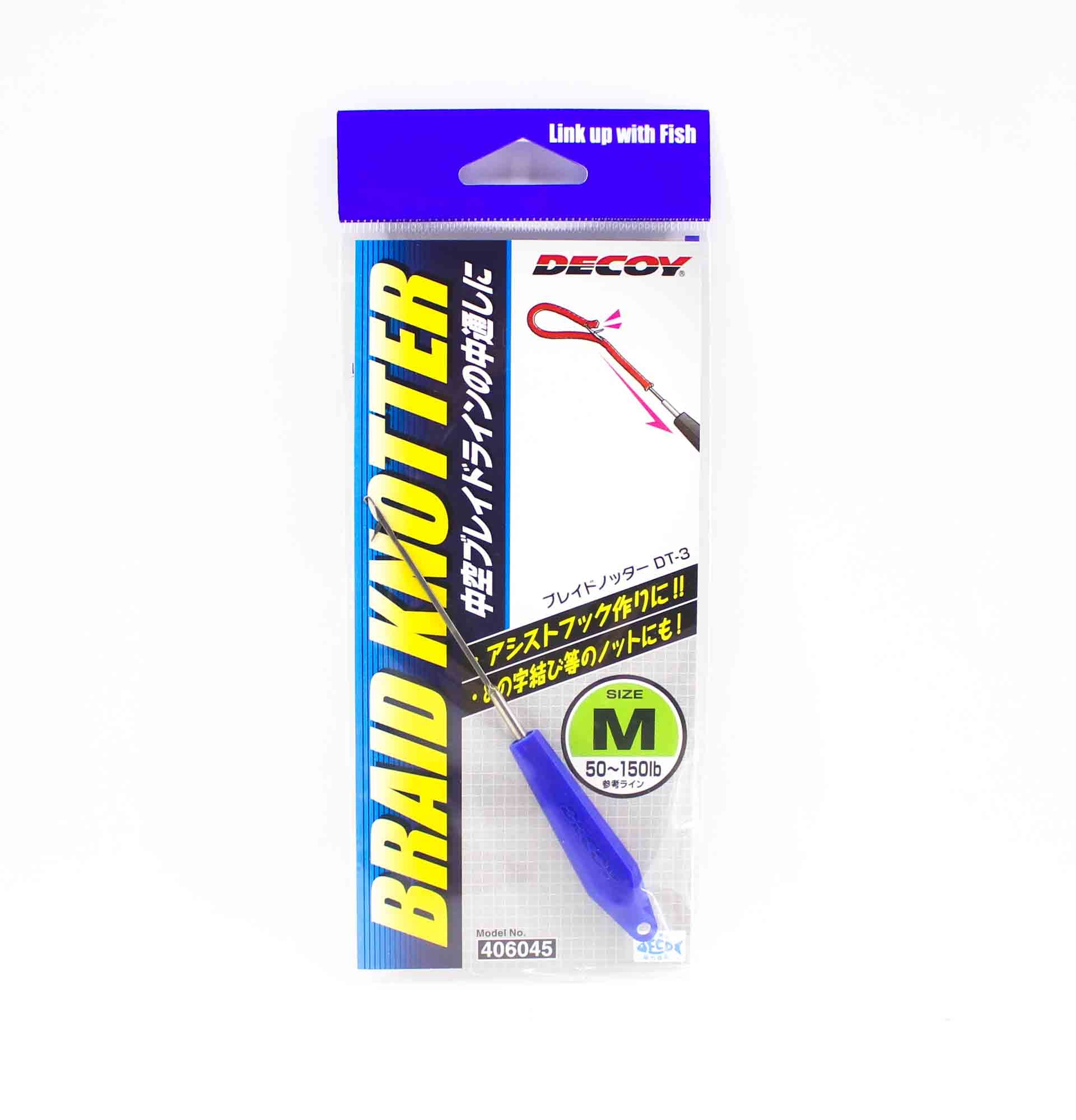 Decoy DT-3 Braid Knotter Splicing Needle Size M 50-150lb (6045)