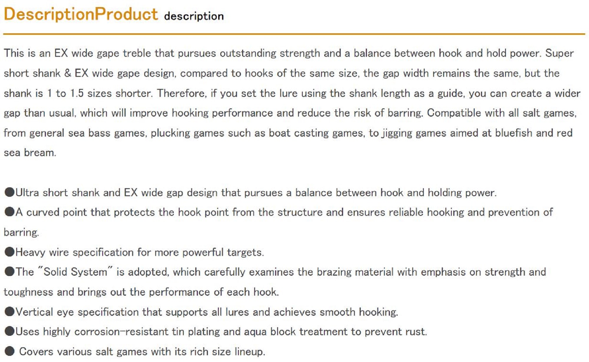 Decoy Y-W77 Treble Hook Wide Gap Extra Strong Hooks Size 4 (7172)
