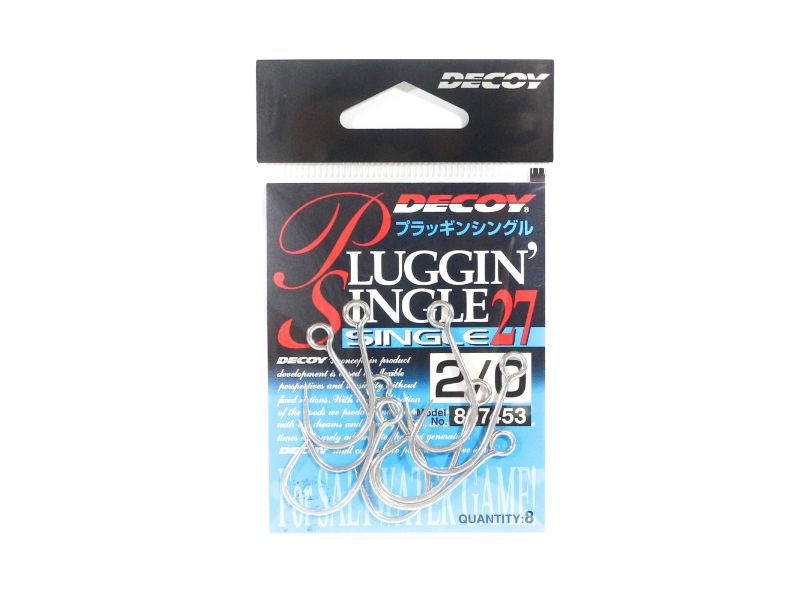 Decoy Single 27 Plugging Lure Hook Size 2/0 (7453)