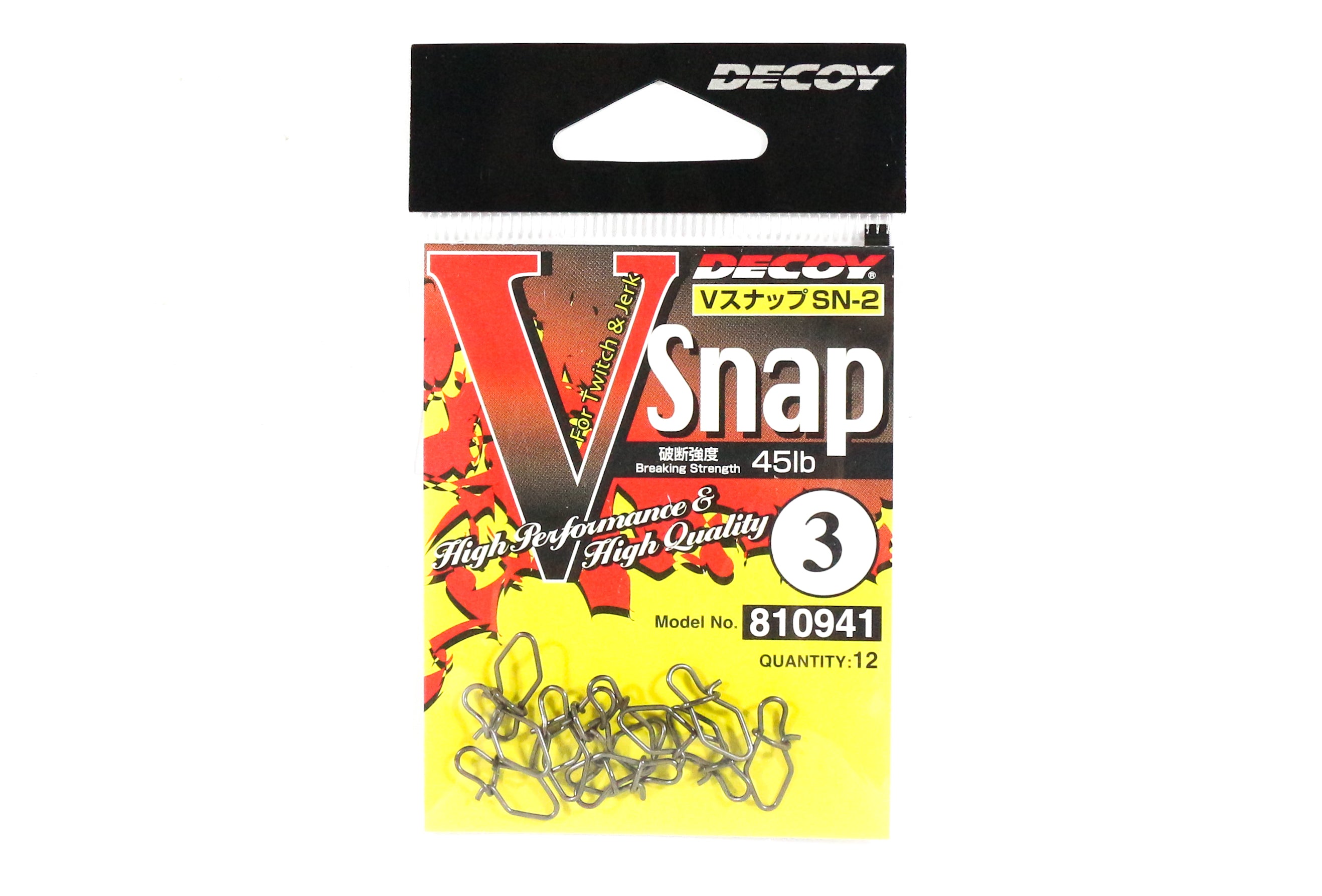 Decoy SN-2 V Snap High Performance Size 3 (0941)