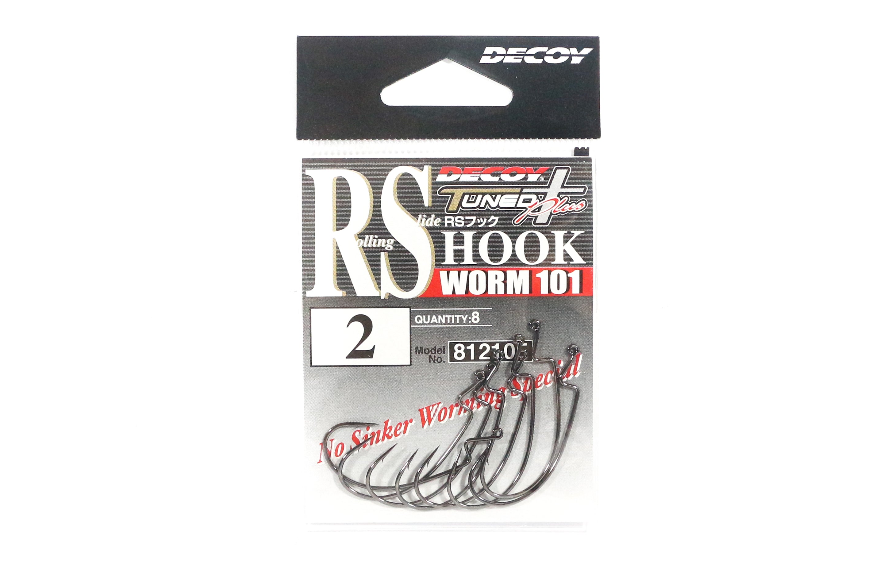 Decoy Worm 101RS Roll Slide No Sinker Worming Special Size 2 (2105)
