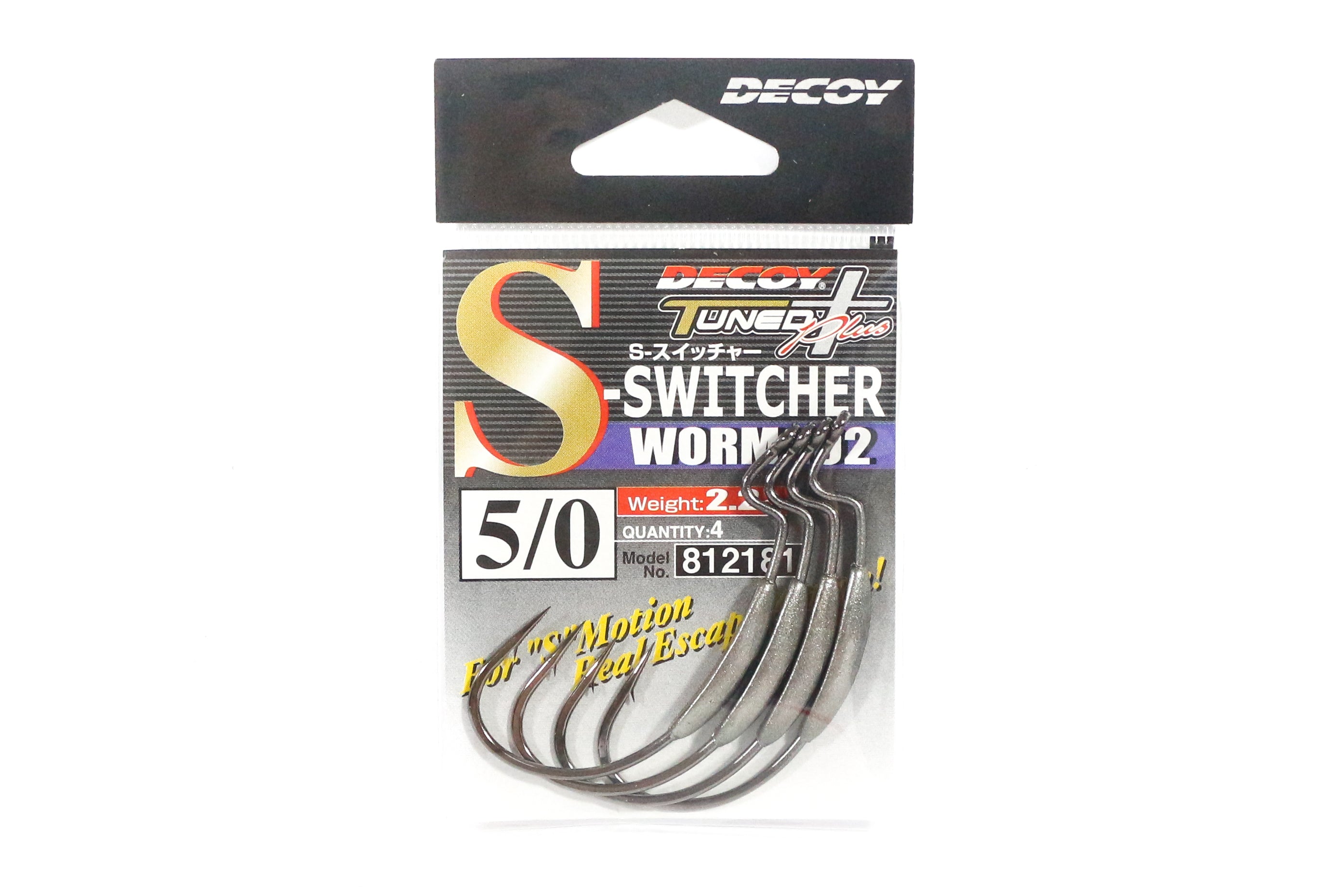 Decoy 102S Switcher Mid Weighted Hooks Size 5/0 , 2.2grams (2181)