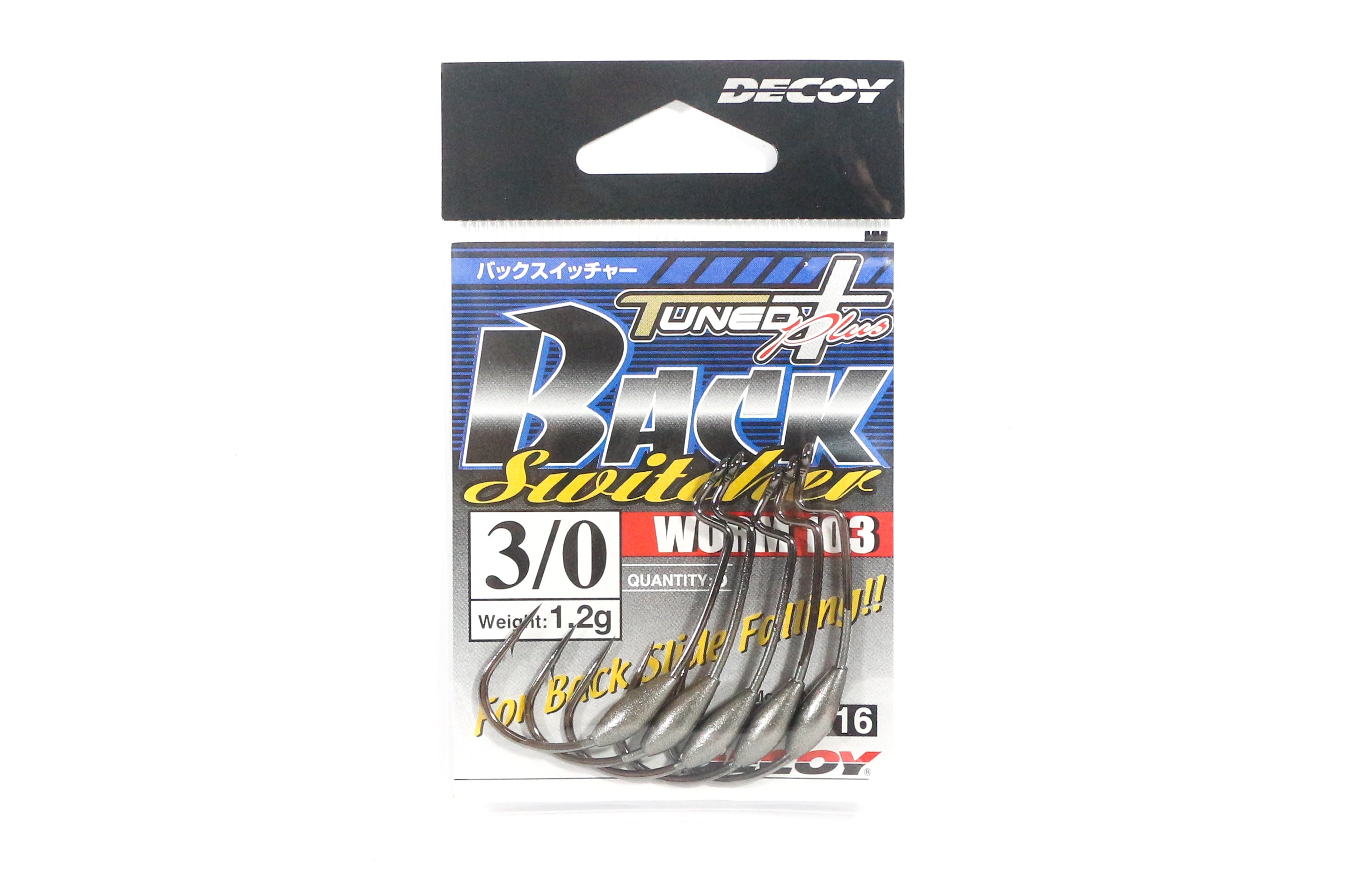 Decoy 103 Back Switcher Rear Weight Hooks Size 3/0 1.2grams (3416)