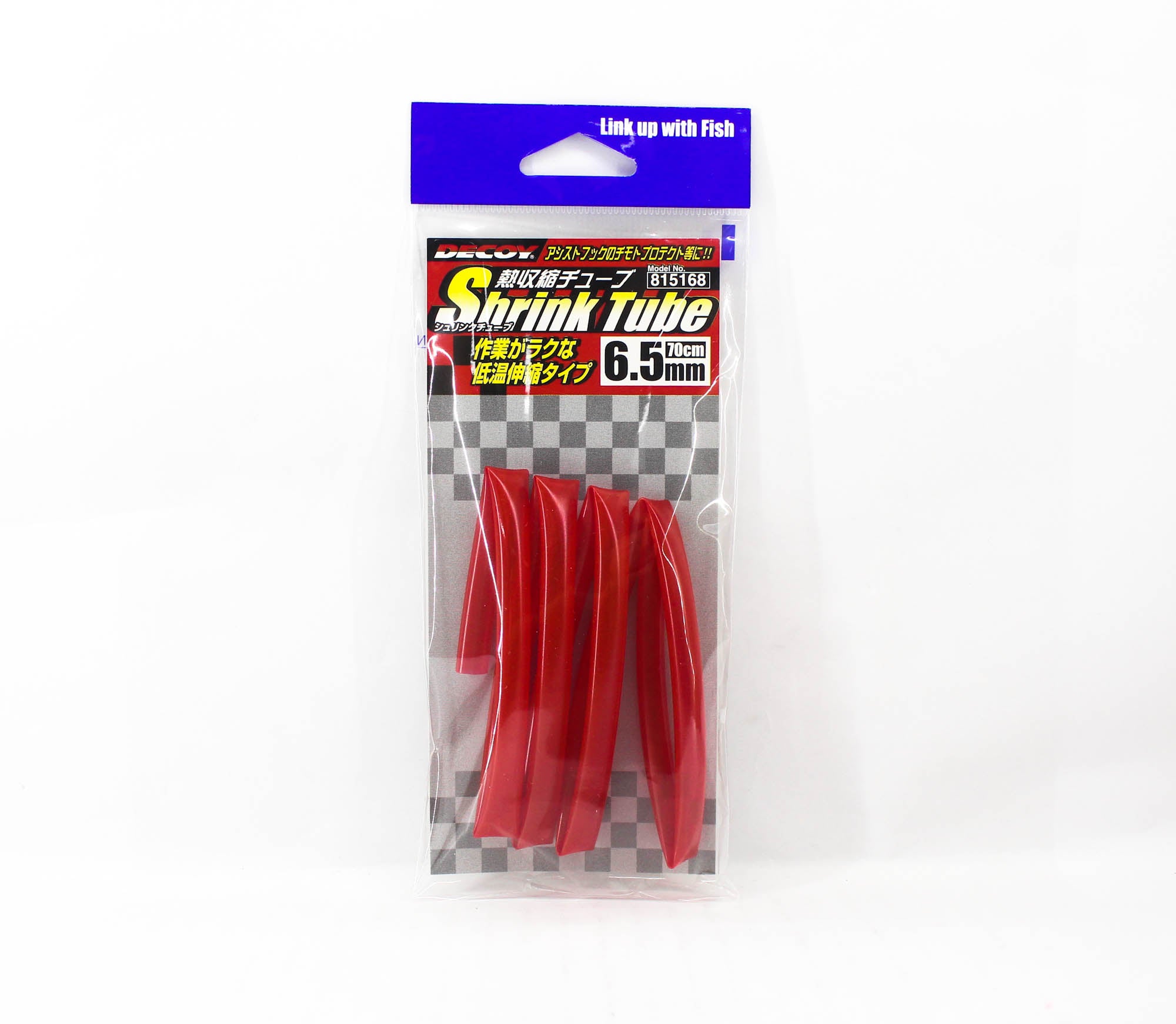 Decoy T-3 Heat Shrink Tube Red Size 6.5 mm (5168)