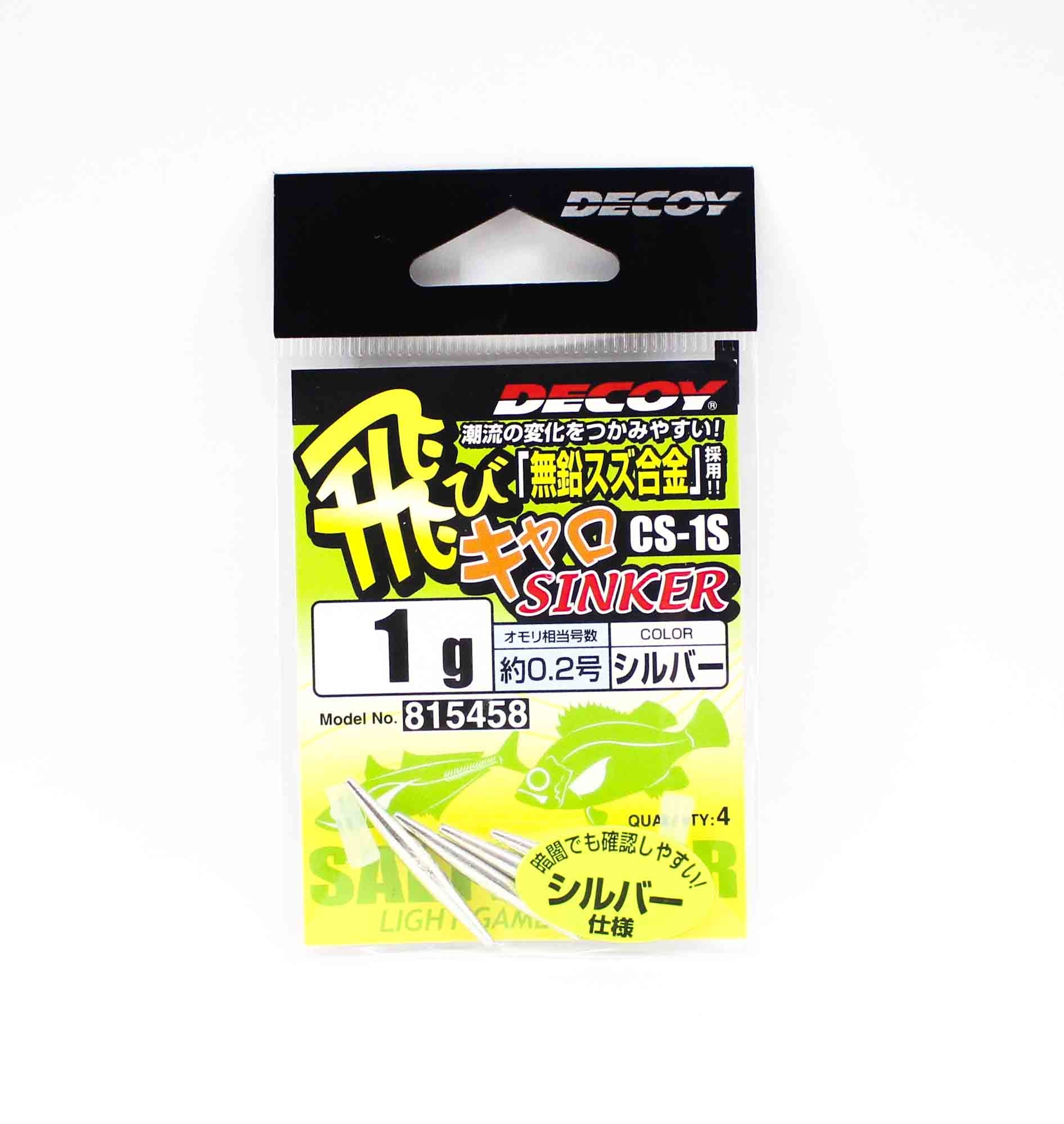 Decoy CS-1S Caro Sinker Tuning Weight Size 1 grams (5458)