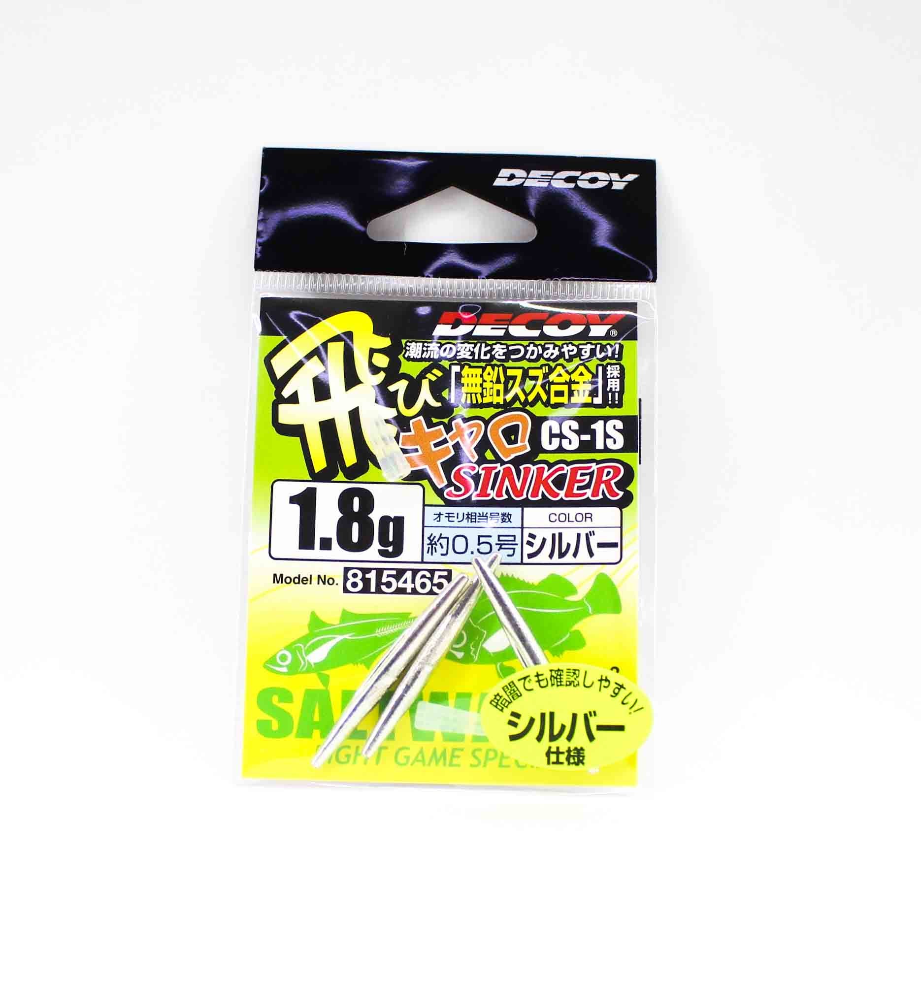 Decoy CS-1S Caro Sinker Tuning Weight Size 1.8 grams (5465)