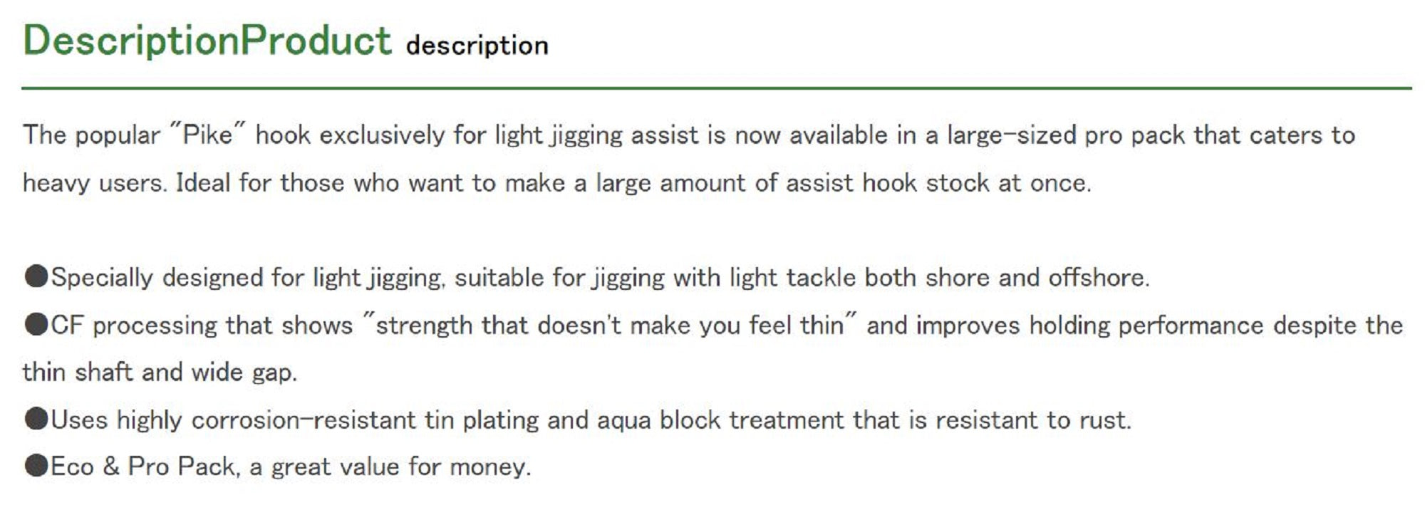 Decoy AS-03P Pro Pack Jigging Single Pike Size 3/0 (6677)