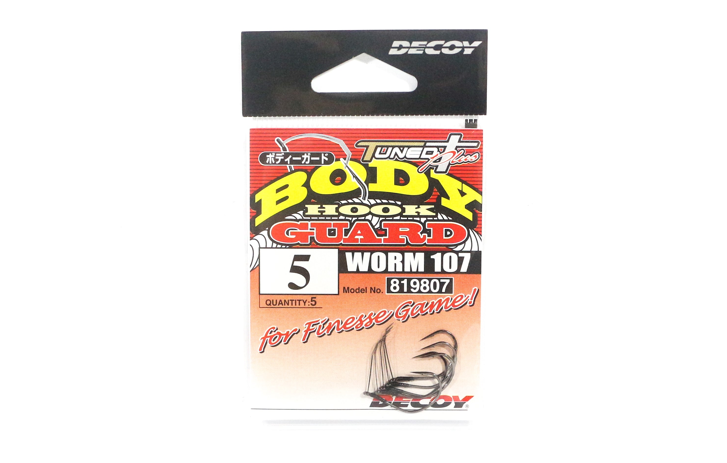 Decoy Worm 107 Body Guard Hook for Wacky Rig Size 5 (9807)