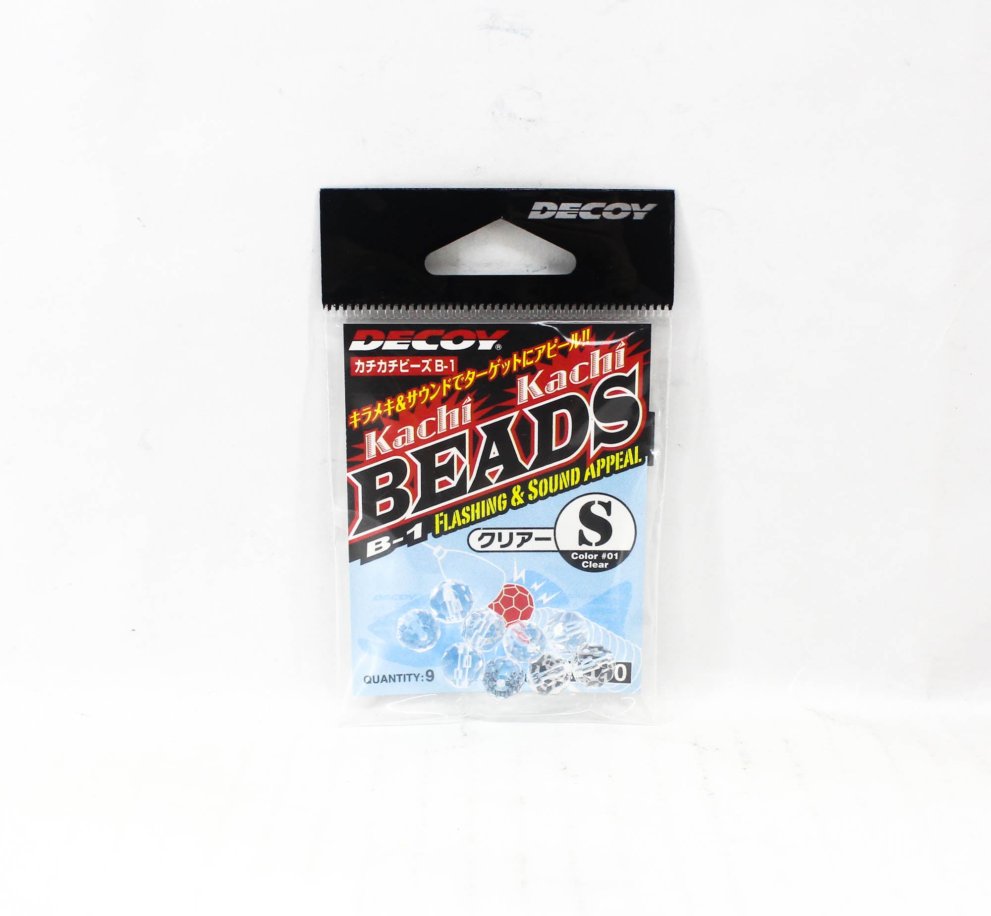 Decoy B-1 Kachi Kachi Beads Clear Size S (0100)
