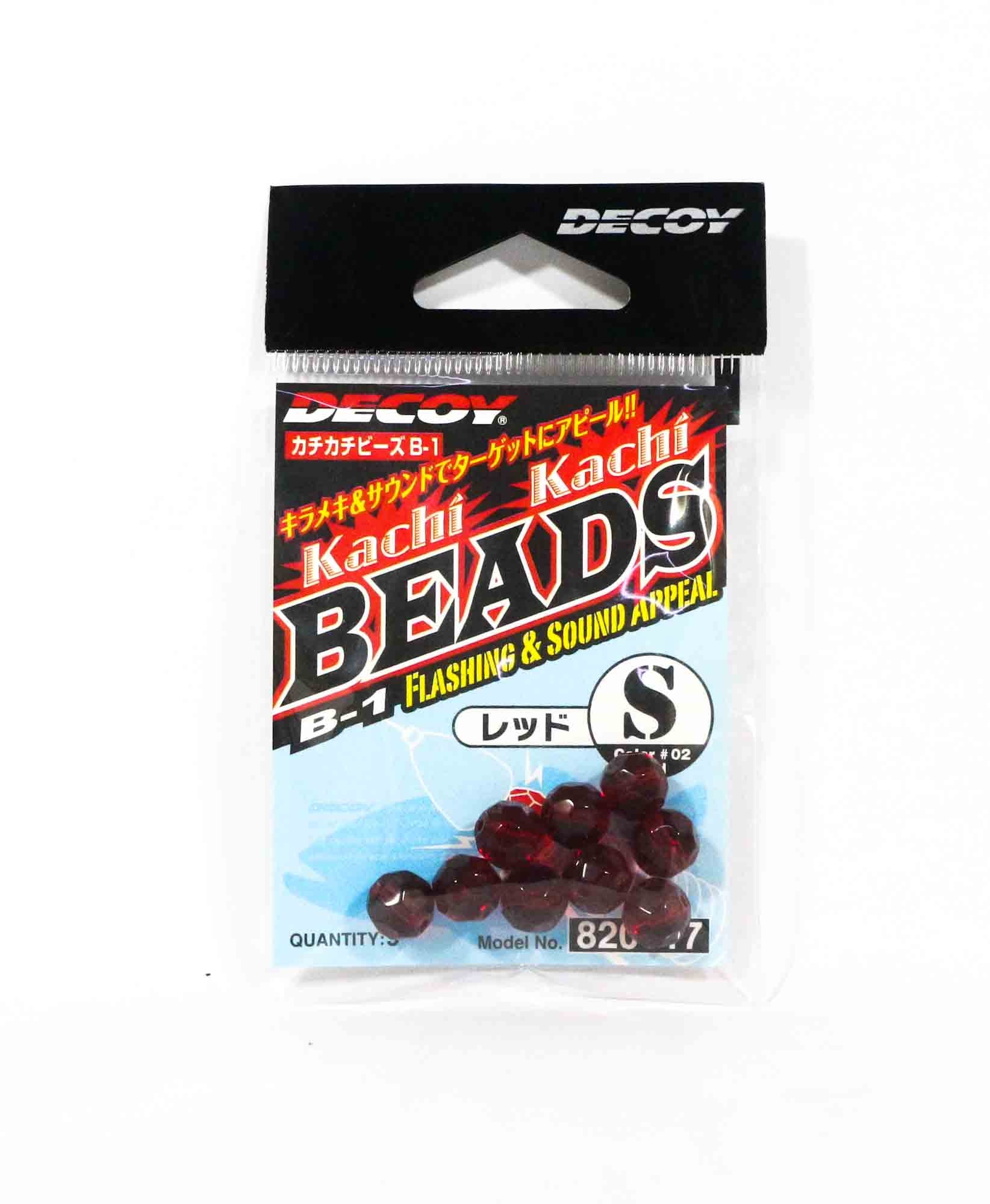 Decoy B-1 Kachi Kachi Beads Red Size S (0117)