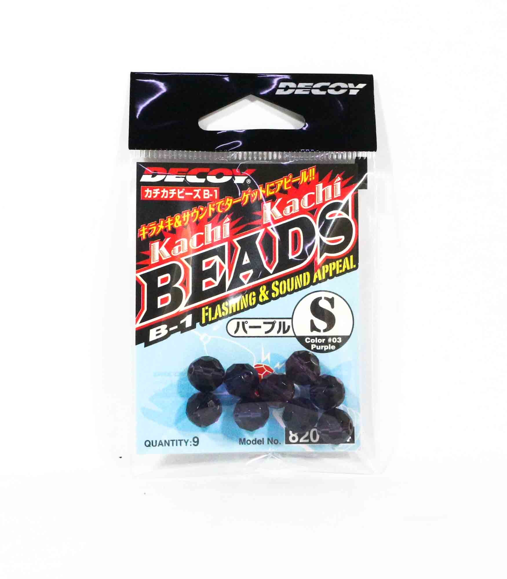Decoy B-1 Kachi Kachi Beads Purple Size S (0124)