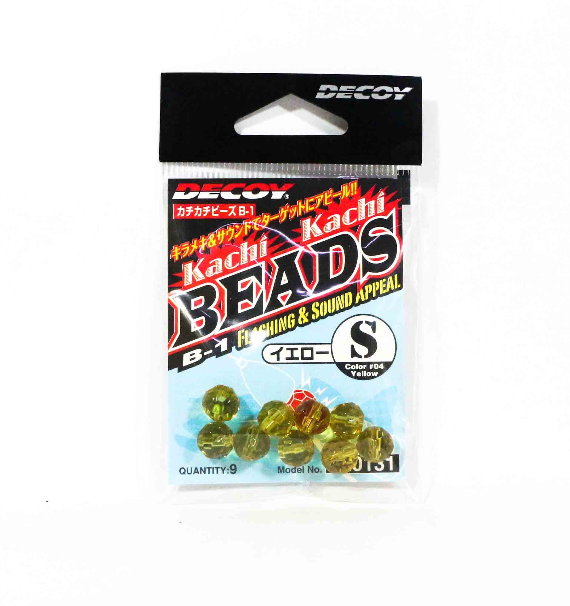 Decoy B-1 Kachi Kachi Beads Yellow Size S (0131)