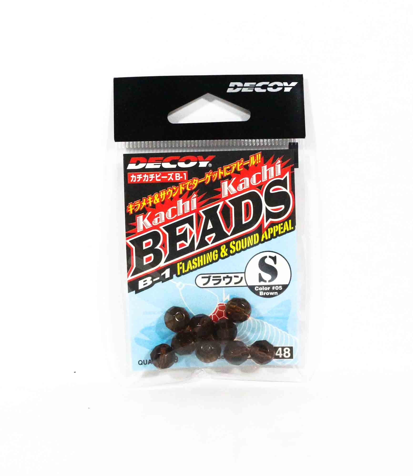 Decoy B-1 Kachi Kachi Beads Brown Size S (0148)