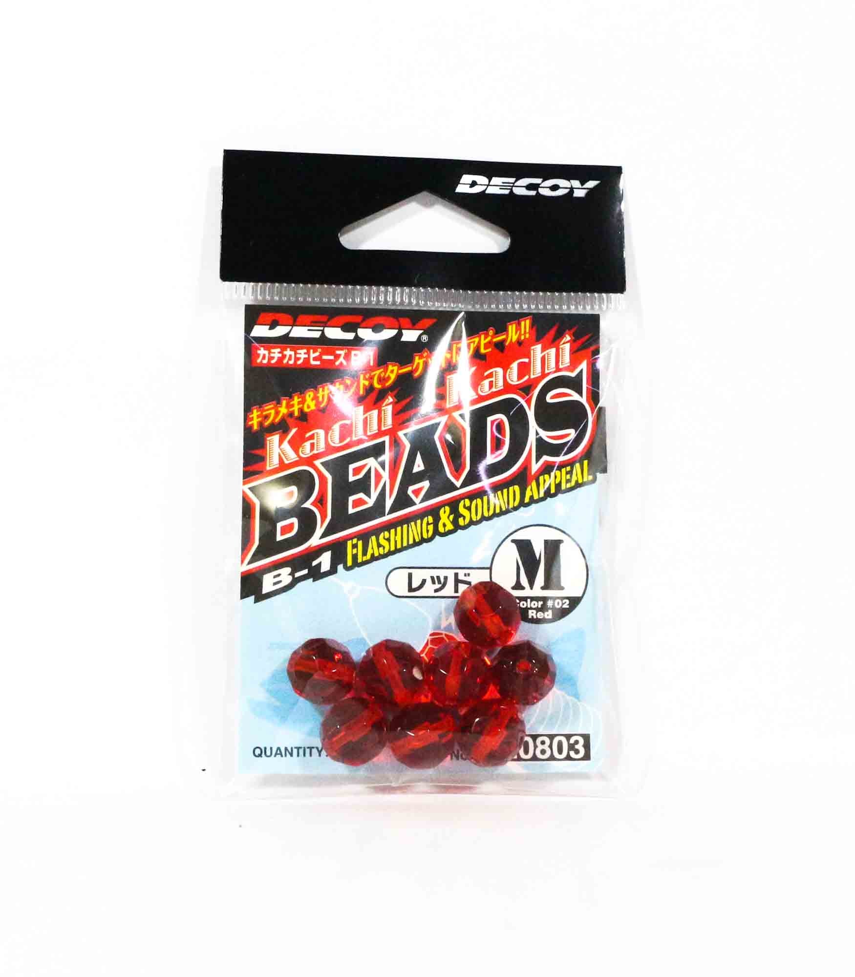 Decoy B-1 Kachi Kachi Beads Red Size M (0803)