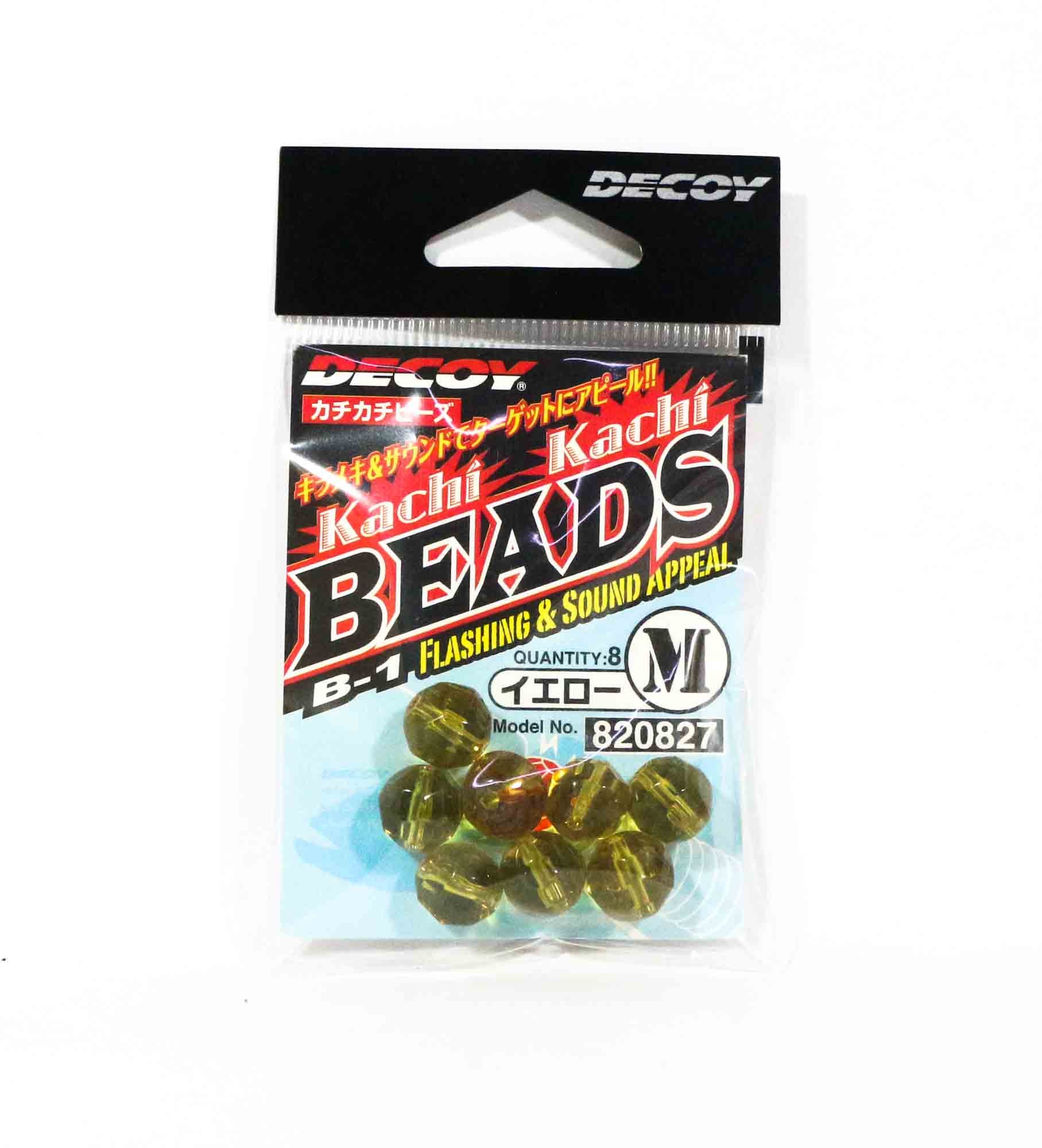 Decoy B-1 Kachi Kachi Beads Yellow Size M (0827)