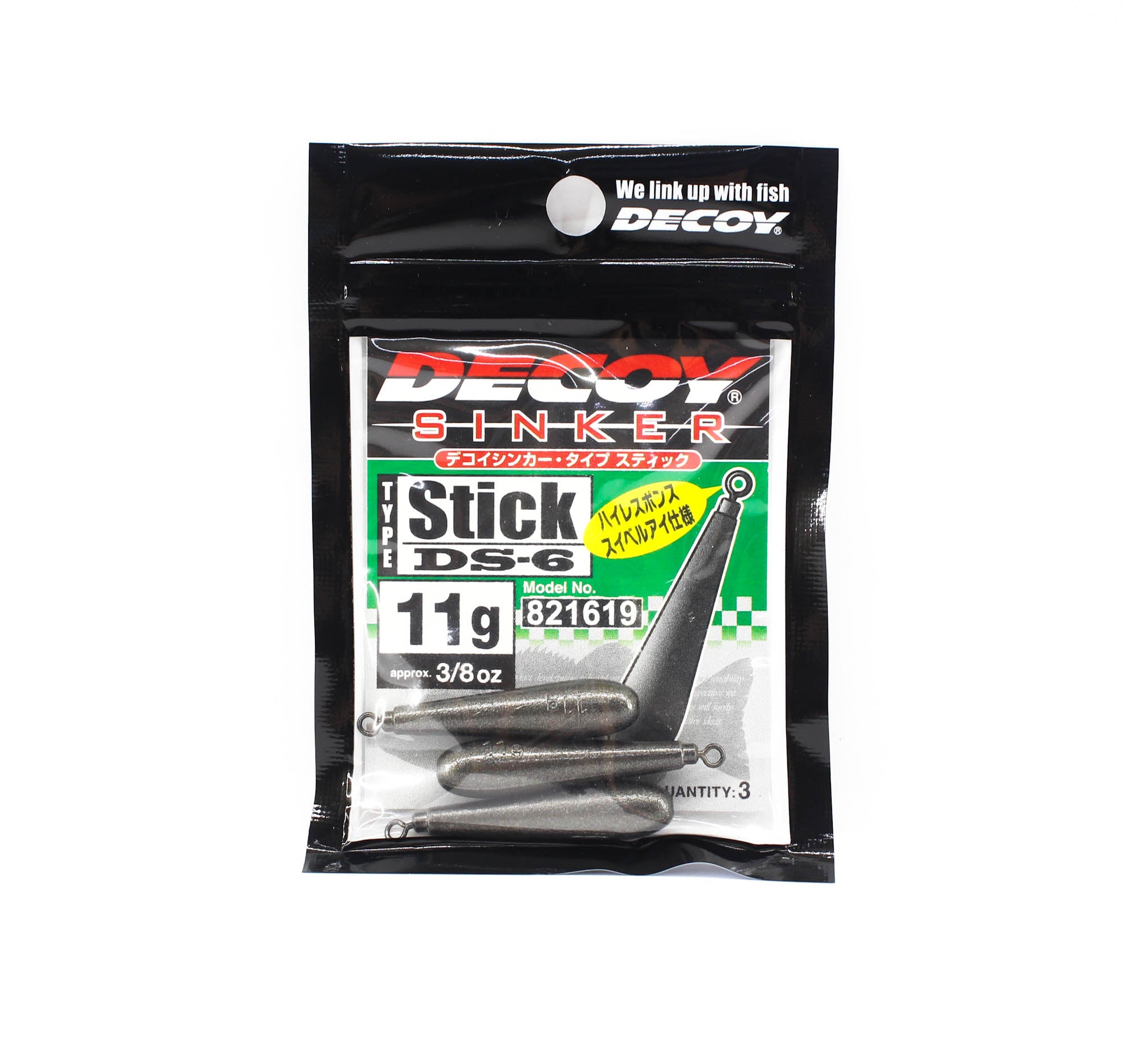 Decoy DS-6 Sinker Stick Size 11 grams (1619)