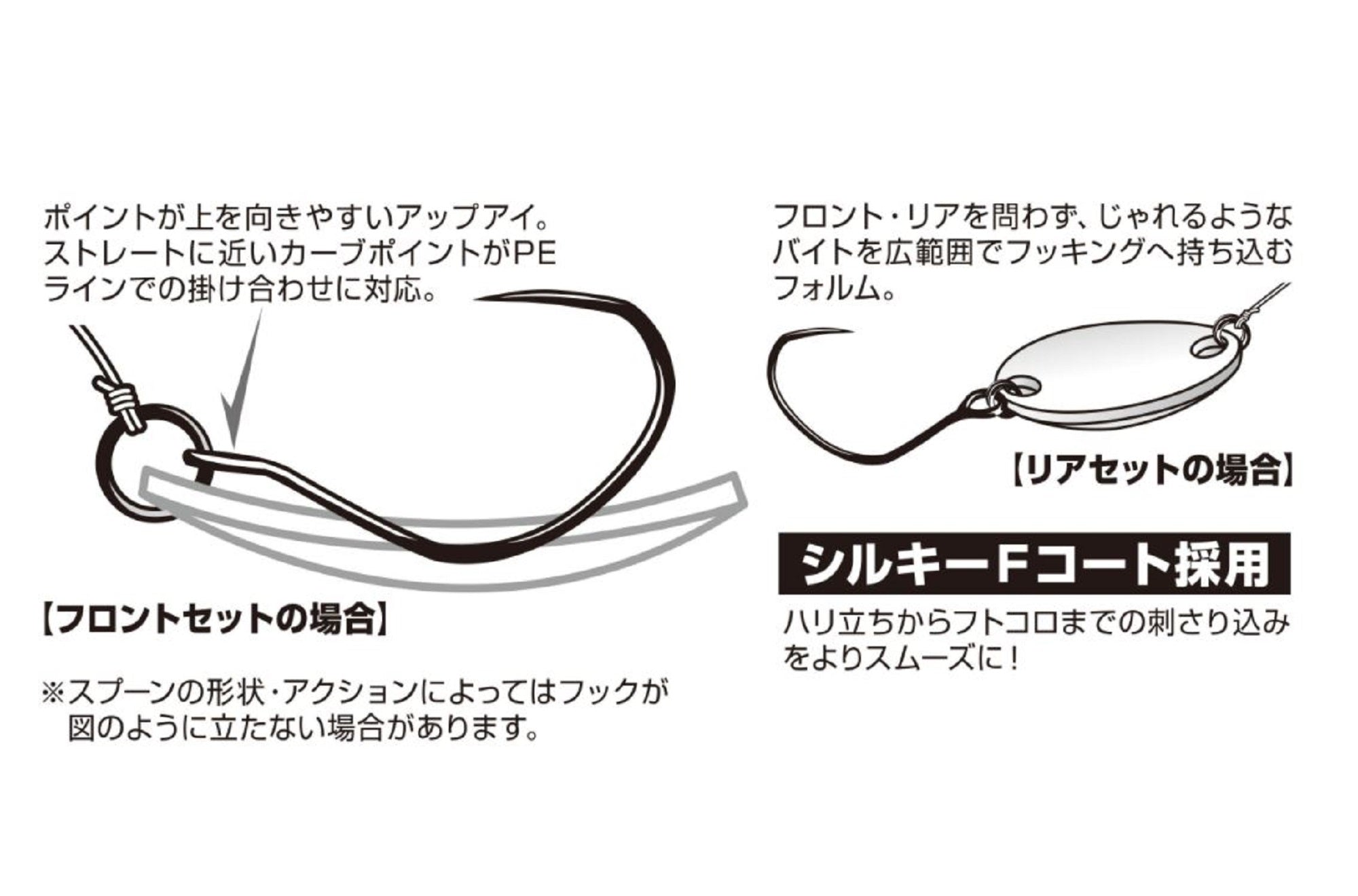 Decoy AH-9 Floria Area Plugging Single Lure Hooks Size 12 (3101)