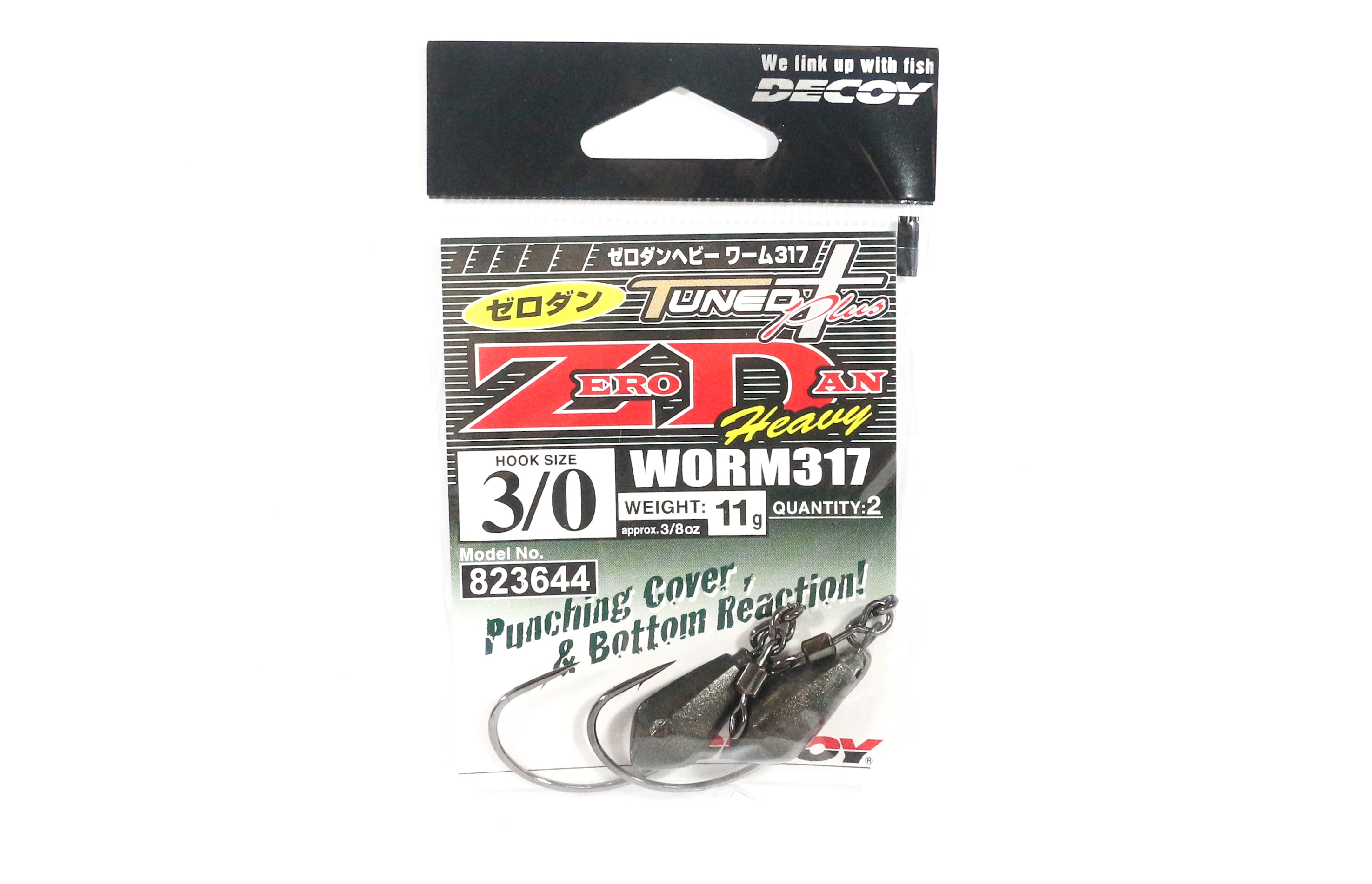 Decoy Worm 317 Zero Dan Heavy Worm Size 3/0 , 11 grams (3644)