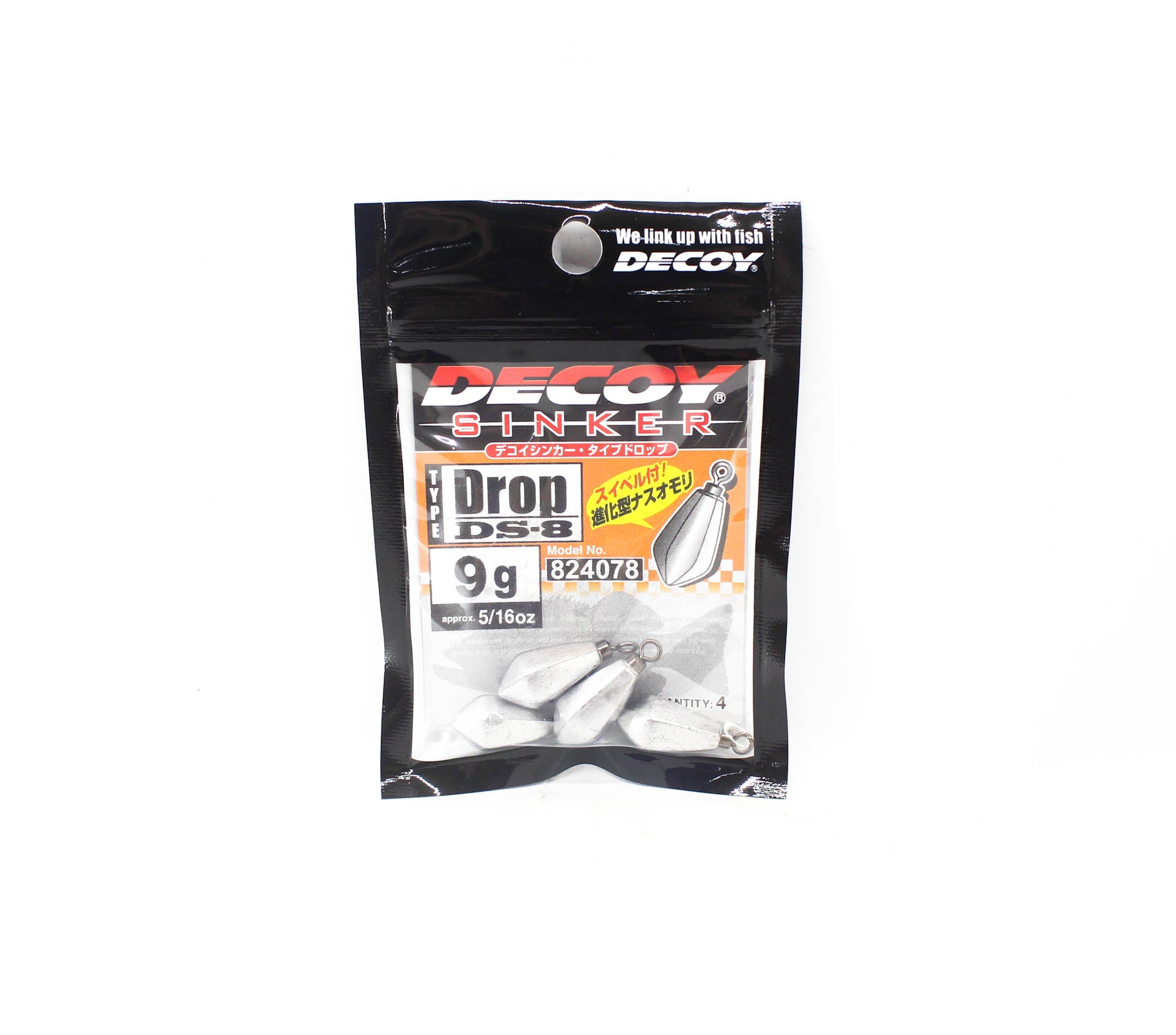 Decoy DS-8 Sinker Drop Size 9 grams (4078)