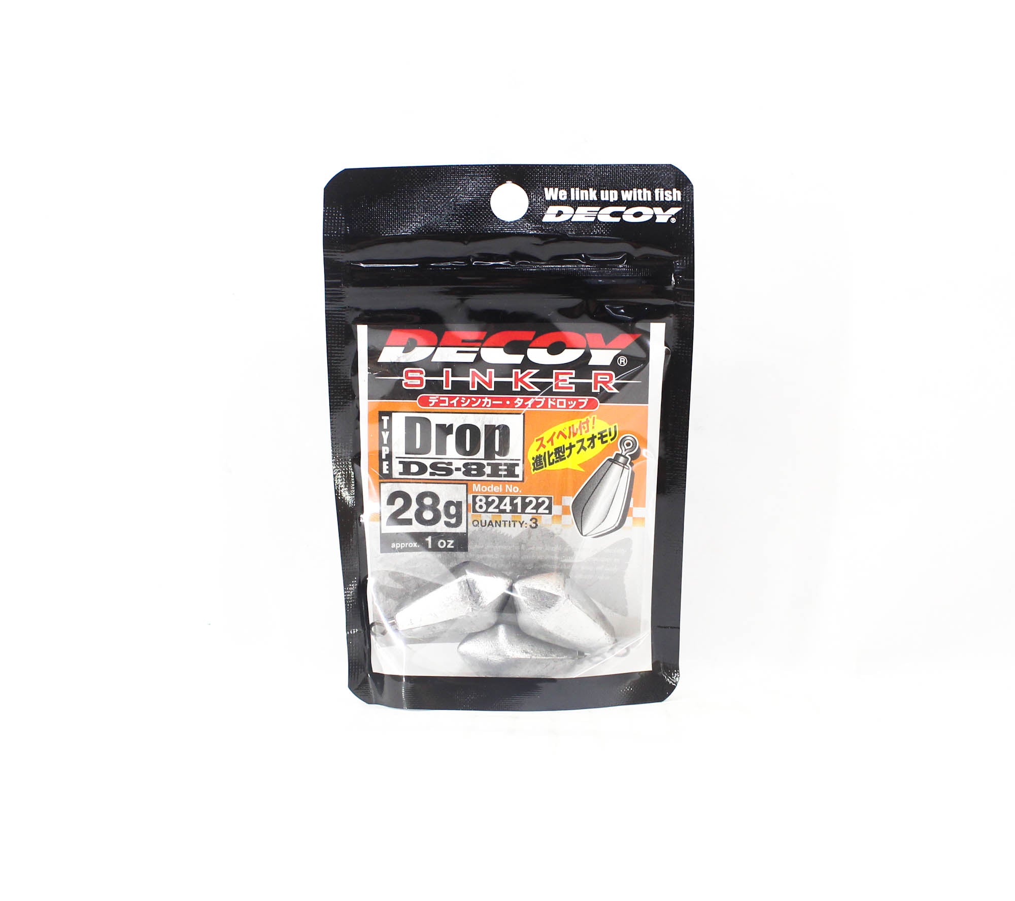 Decoy DS-8 Sinker Type Drop Size 28 grams (4122)