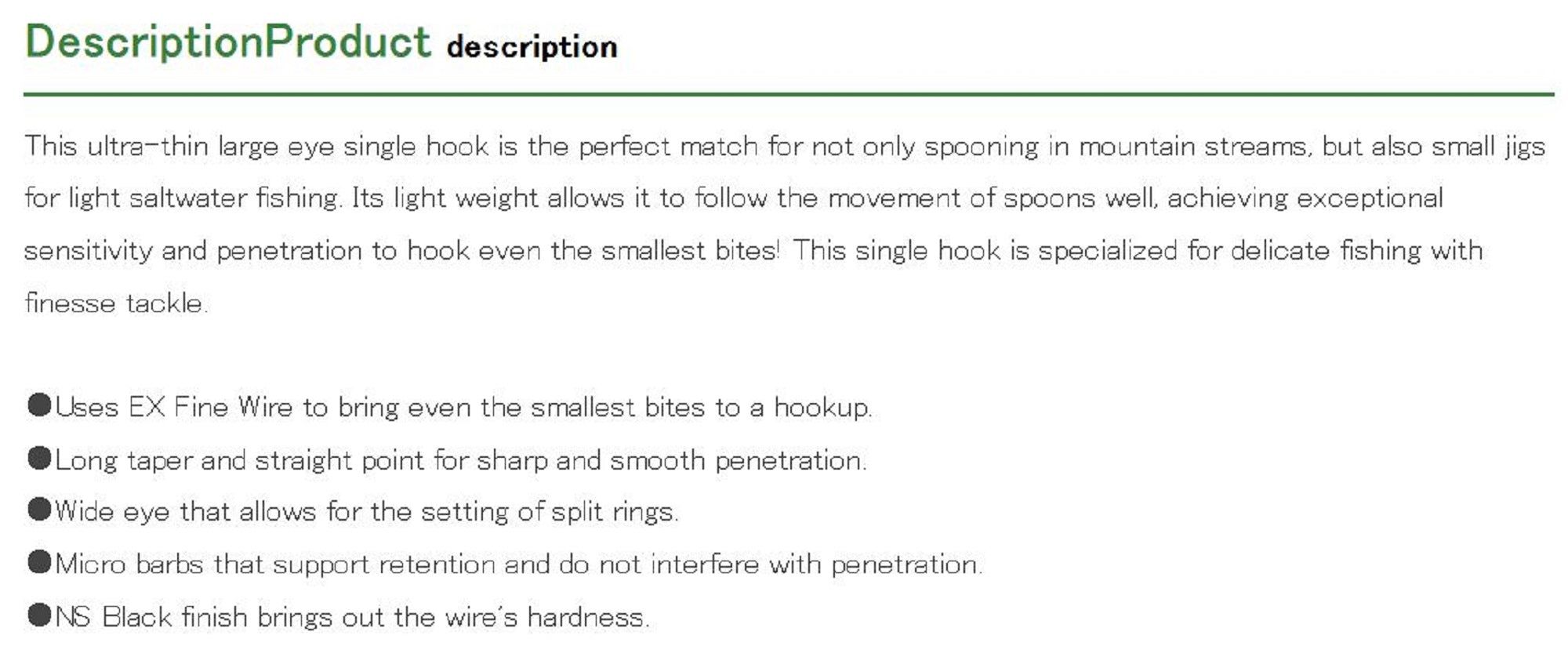 Decoy Single 32 Finesse Single Hook Size 6 (6089)