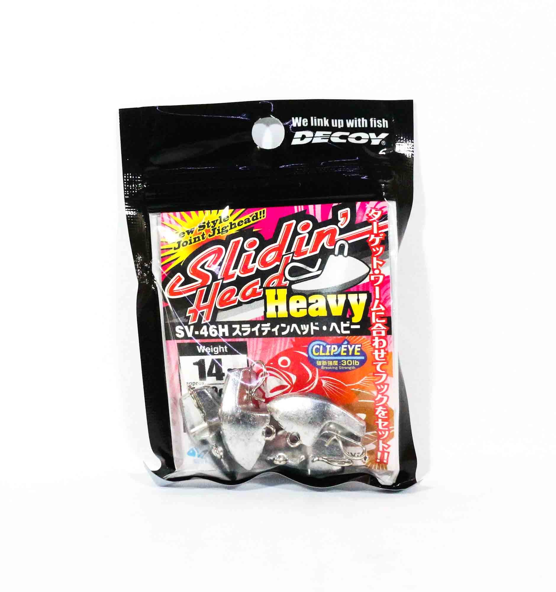 Decoy SV-46H Jig Head Slidin Head Heavy Size 14 grams (6225)