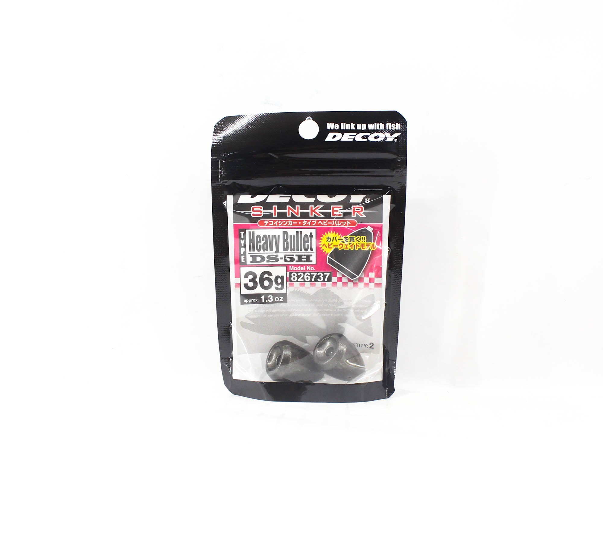 Decoy DS-5H Sinker Type Heavy Bullet Size 36 grams (6737)