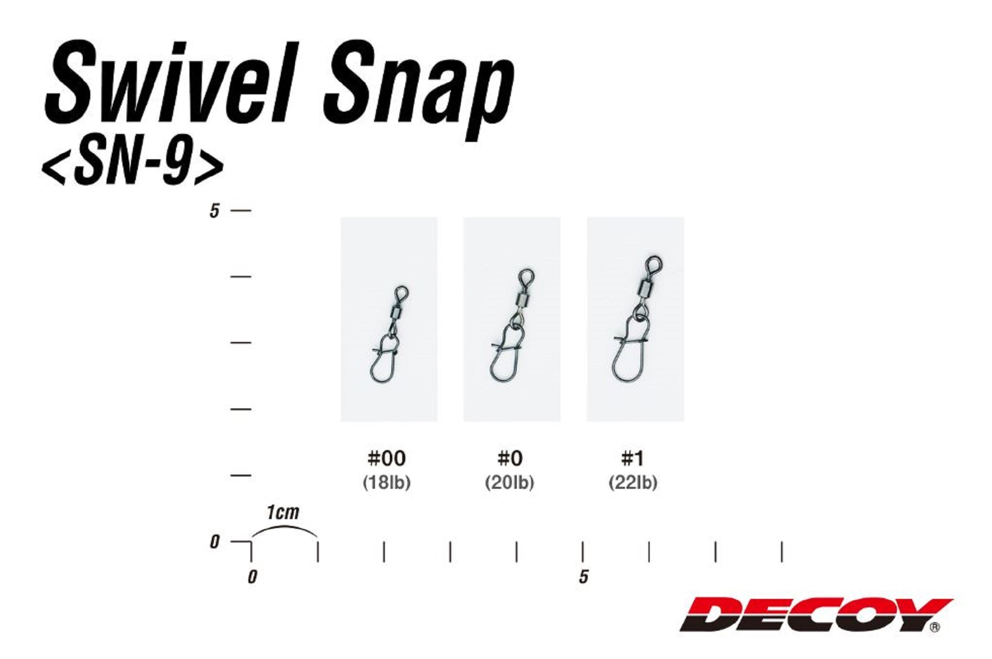 Decoy SN-9 Swivel Snap Size 00 (7000)