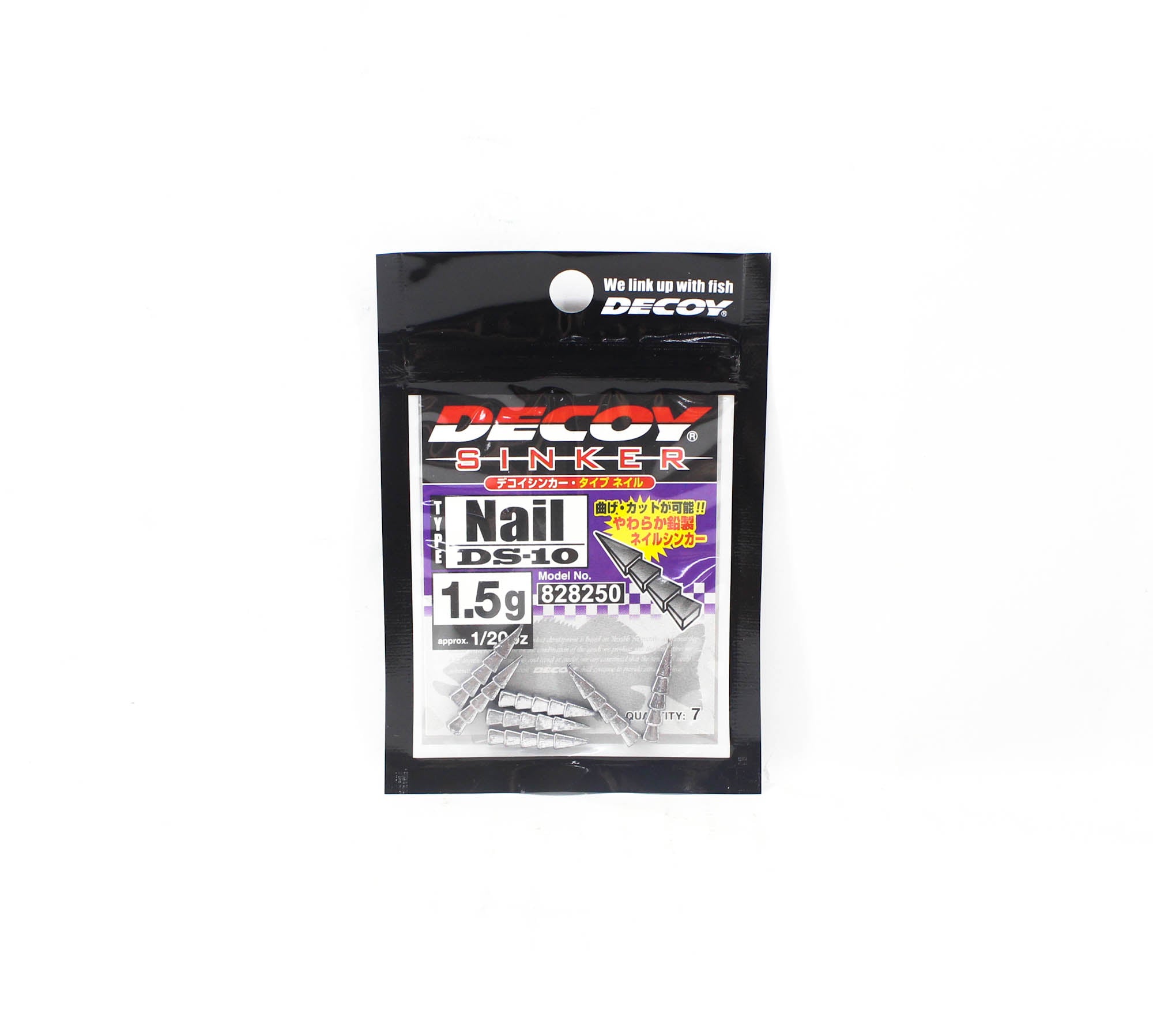 Decoy DS-10 Sinker Type Nail Size 1.5 grams (8250)