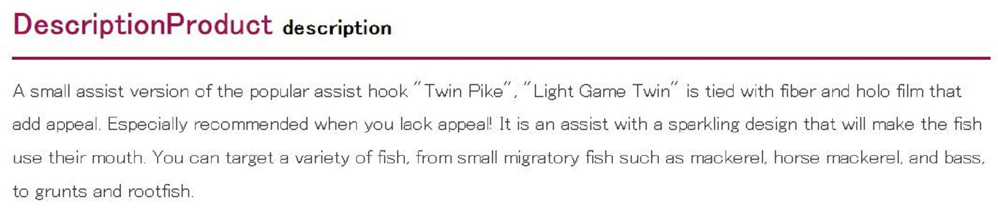 Decoy DJ-96 Fibre Light Game Twin Assist Hooks Size 2 (9721)