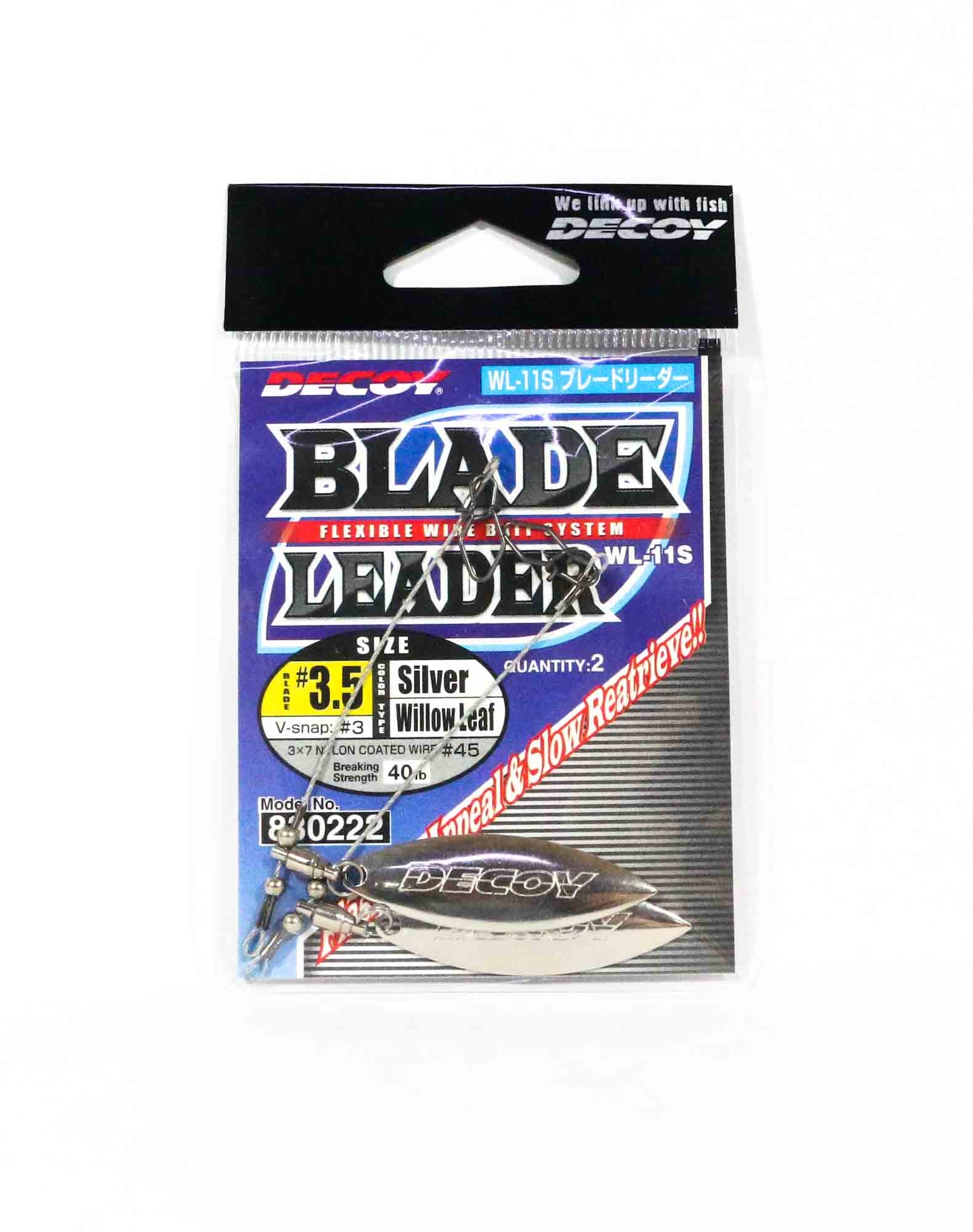 Decoy WL-11S Blade Leader Silver Size 3.5 (0222)