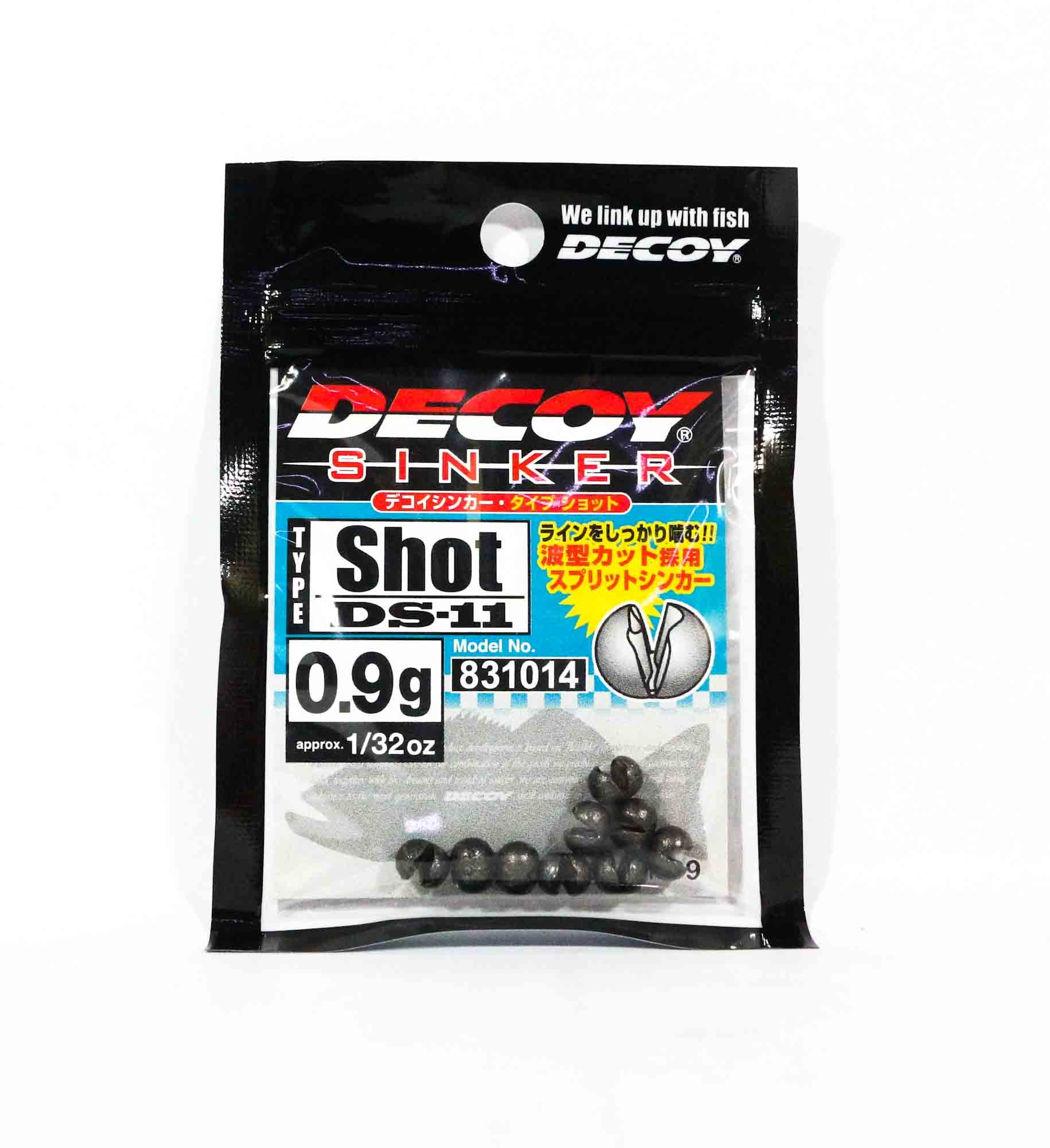 Decoy DS-11 Sinker Shot Size 0.9 grams (1014)