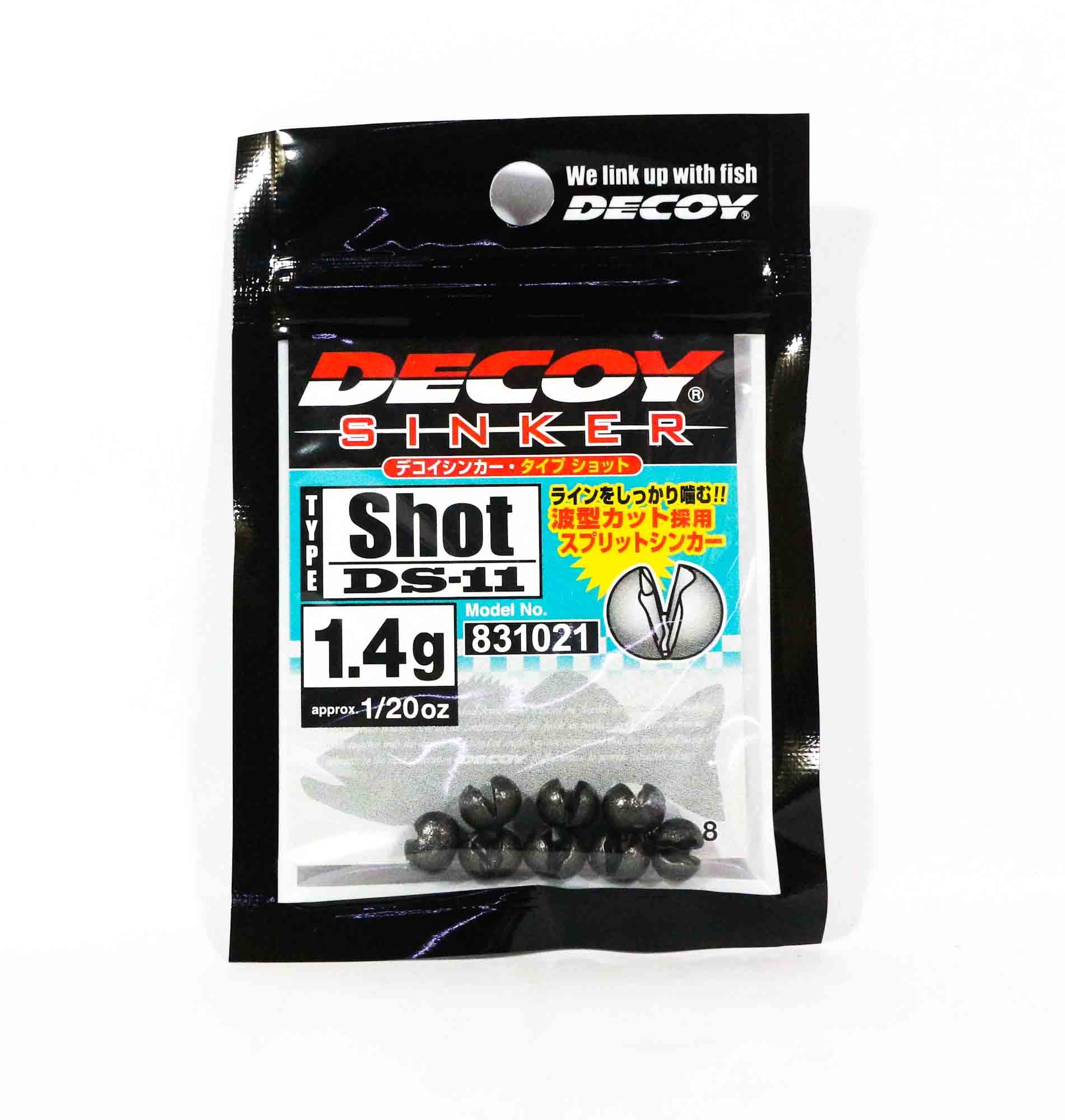 Decoy DS-11 Sinker Shot Size 1.4 grams (1021)