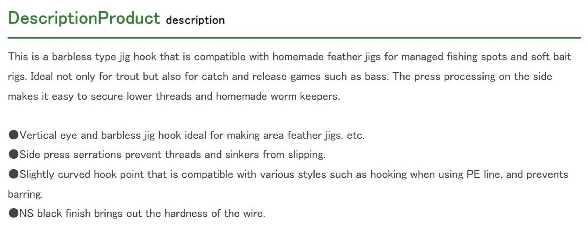 Decoy AH-12 Jiggy Barbless Area Plugging Single Lure Hooks Size 8 (1205)