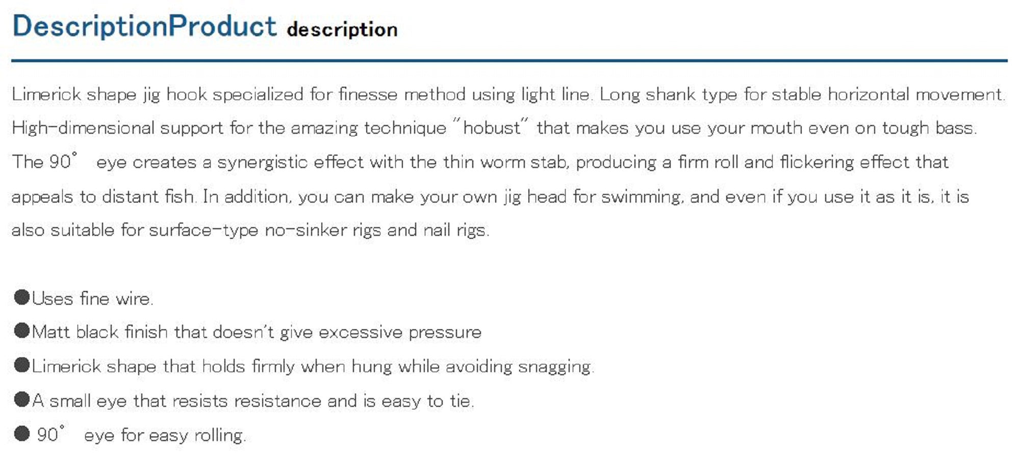Decoy Jig-52 Limerick Jig Hook Size 2 (2714)