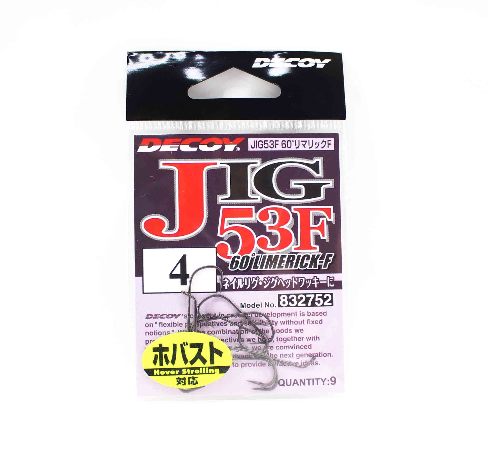 Decoy Jig 53F 60 Limerick F Hook Size 4 (2752)