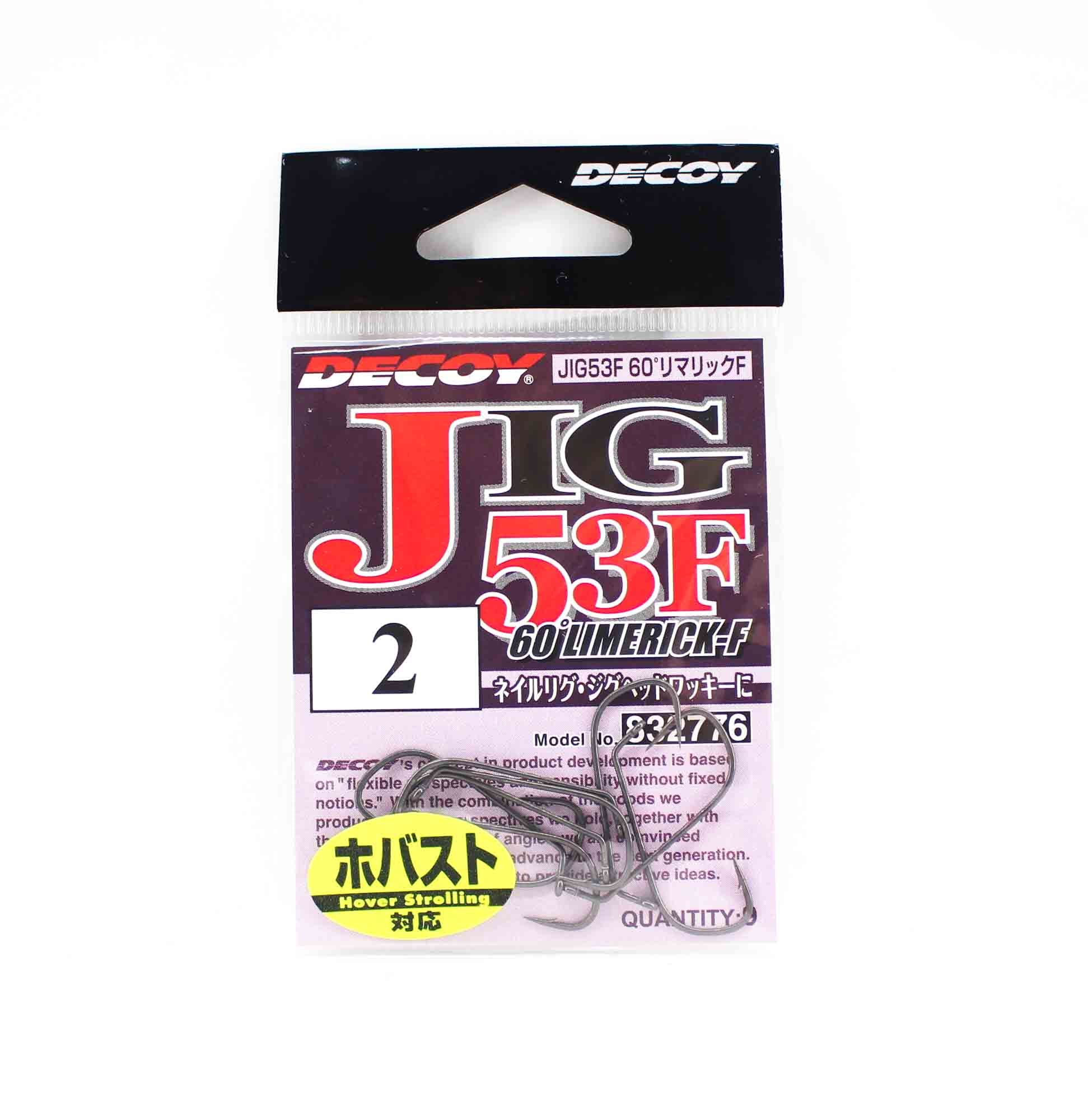 Decoy Jig 53F 60 Limerick F Hook Size 2 (2776)