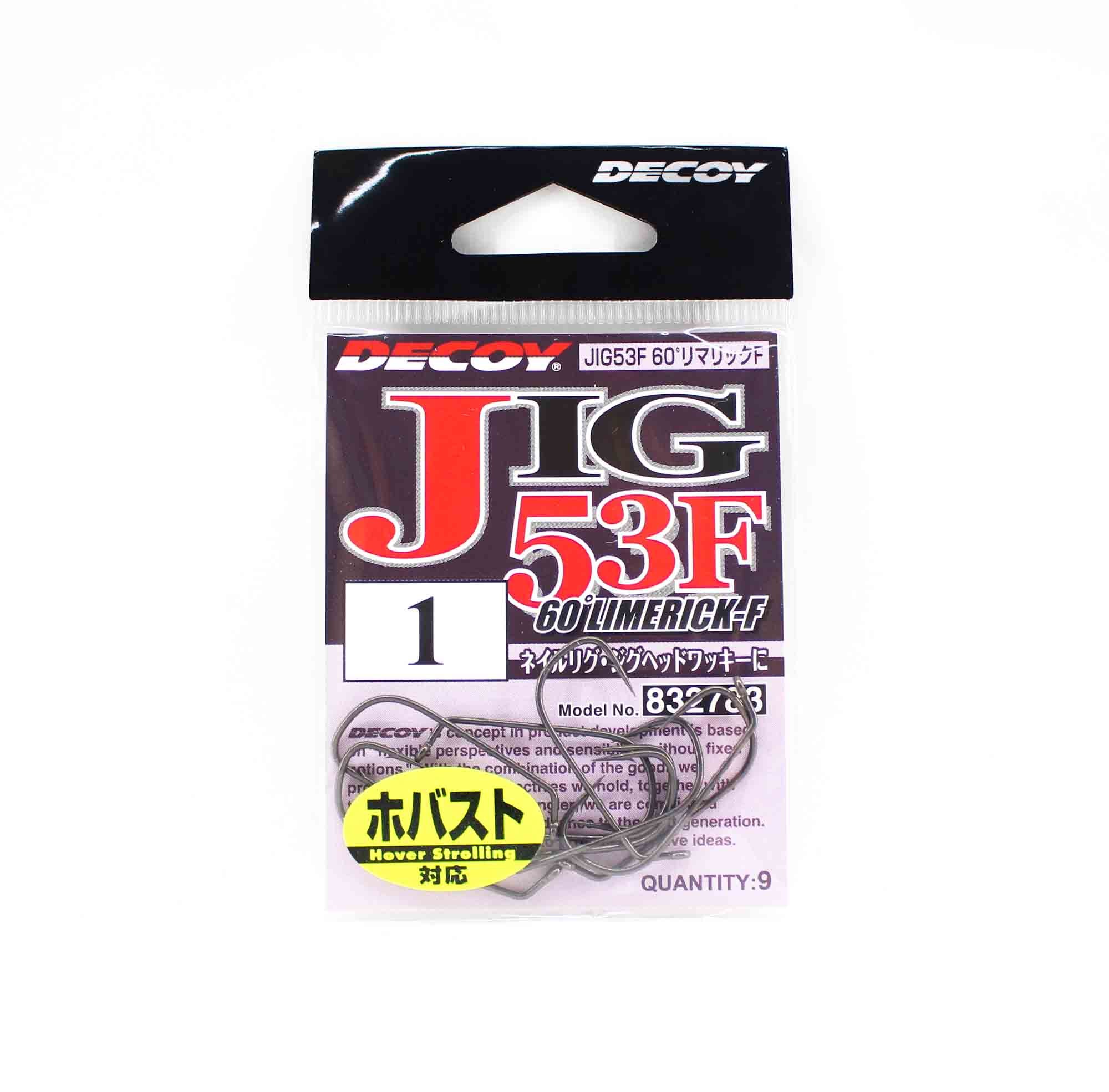 Decoy Jig 53F 60 Limerick F Hook Size 1 (2783)