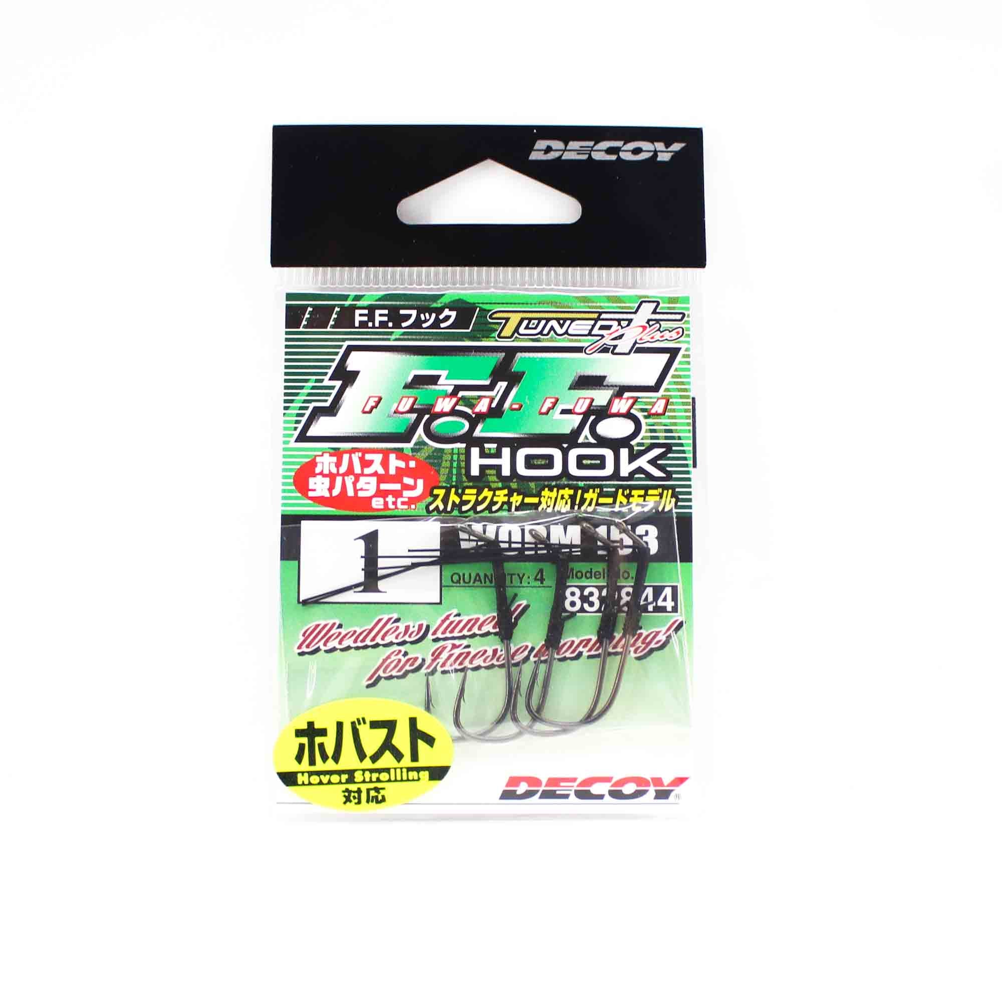 Decoy Worm 153 Fuwa Fuwa Hook Size 1 (2844)