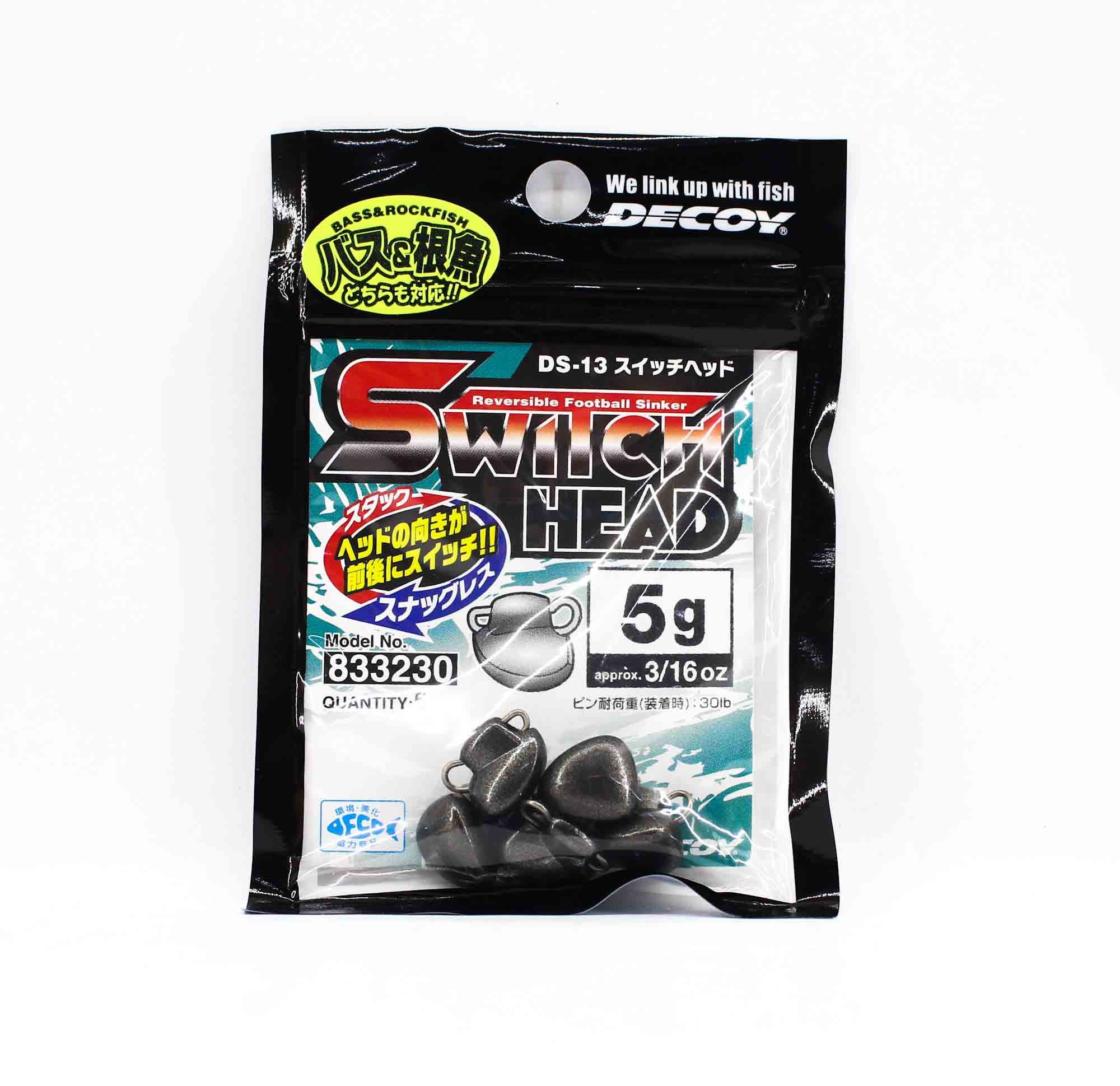 Decoy DS-13 Sinker Switch Head 5 grams (3230)