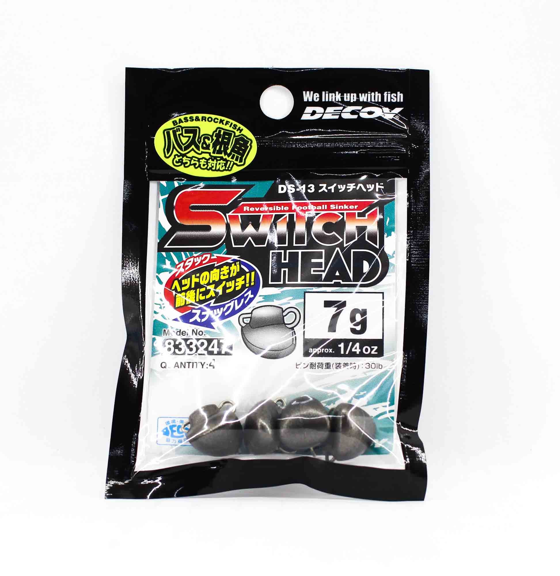 Decoy DS-13 Sinker Switch Head 7 grams (3247)