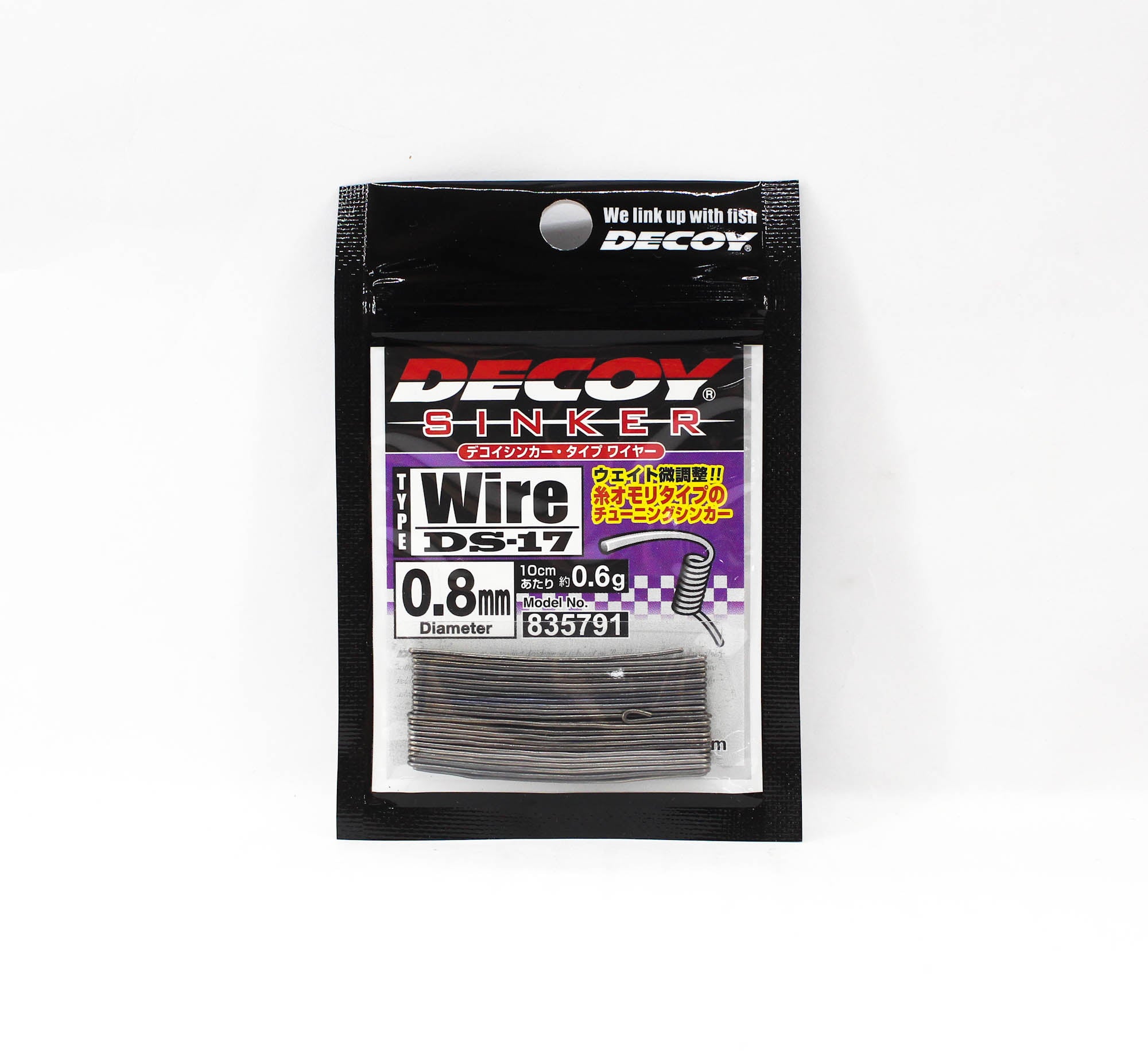 Decoy DS-17 Sinker Coil Wire Soft 0.8mm 3m (5791)