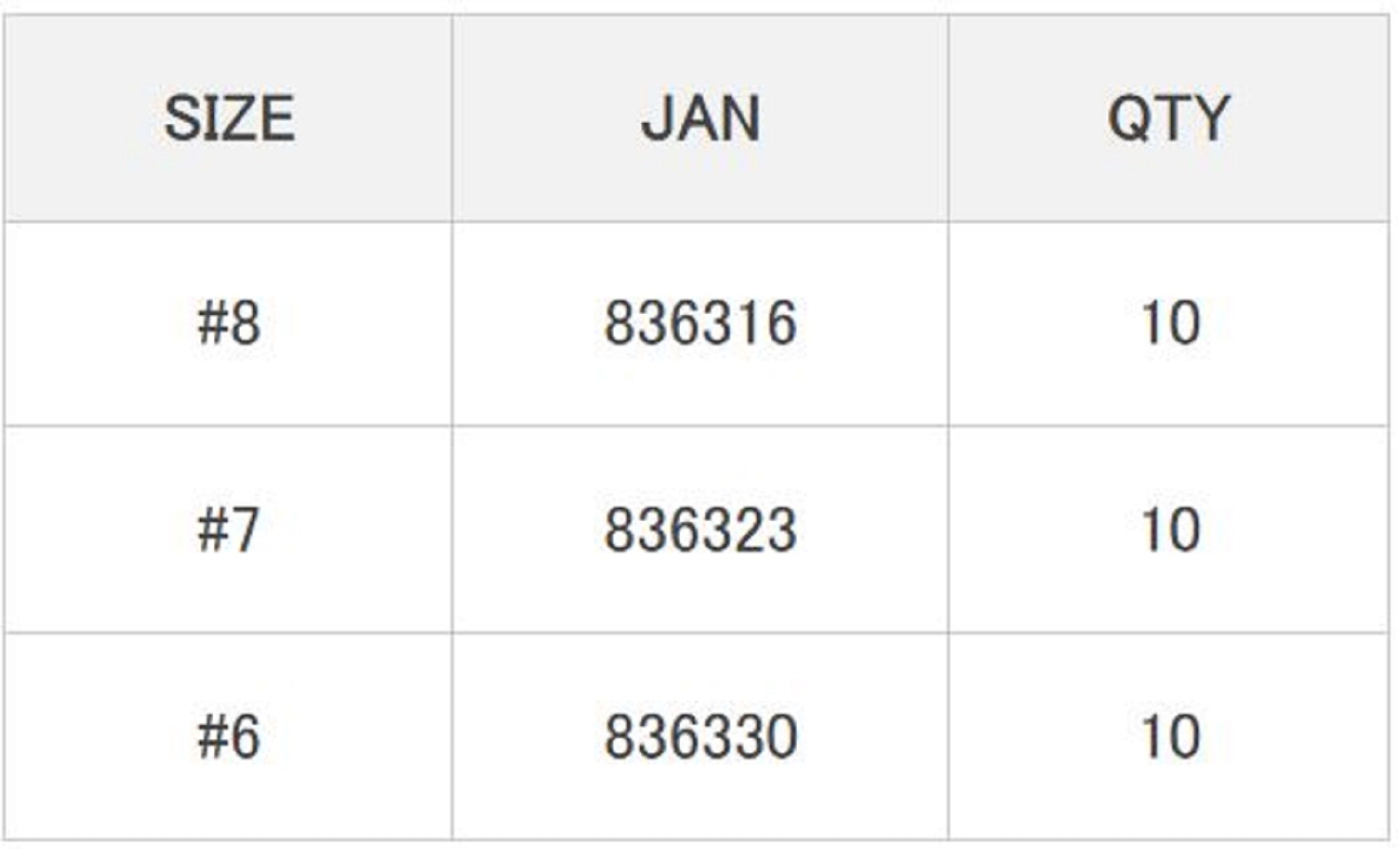 Decoy AT-31 Areate Elite Hook Standard Wire Size 8 (6316)